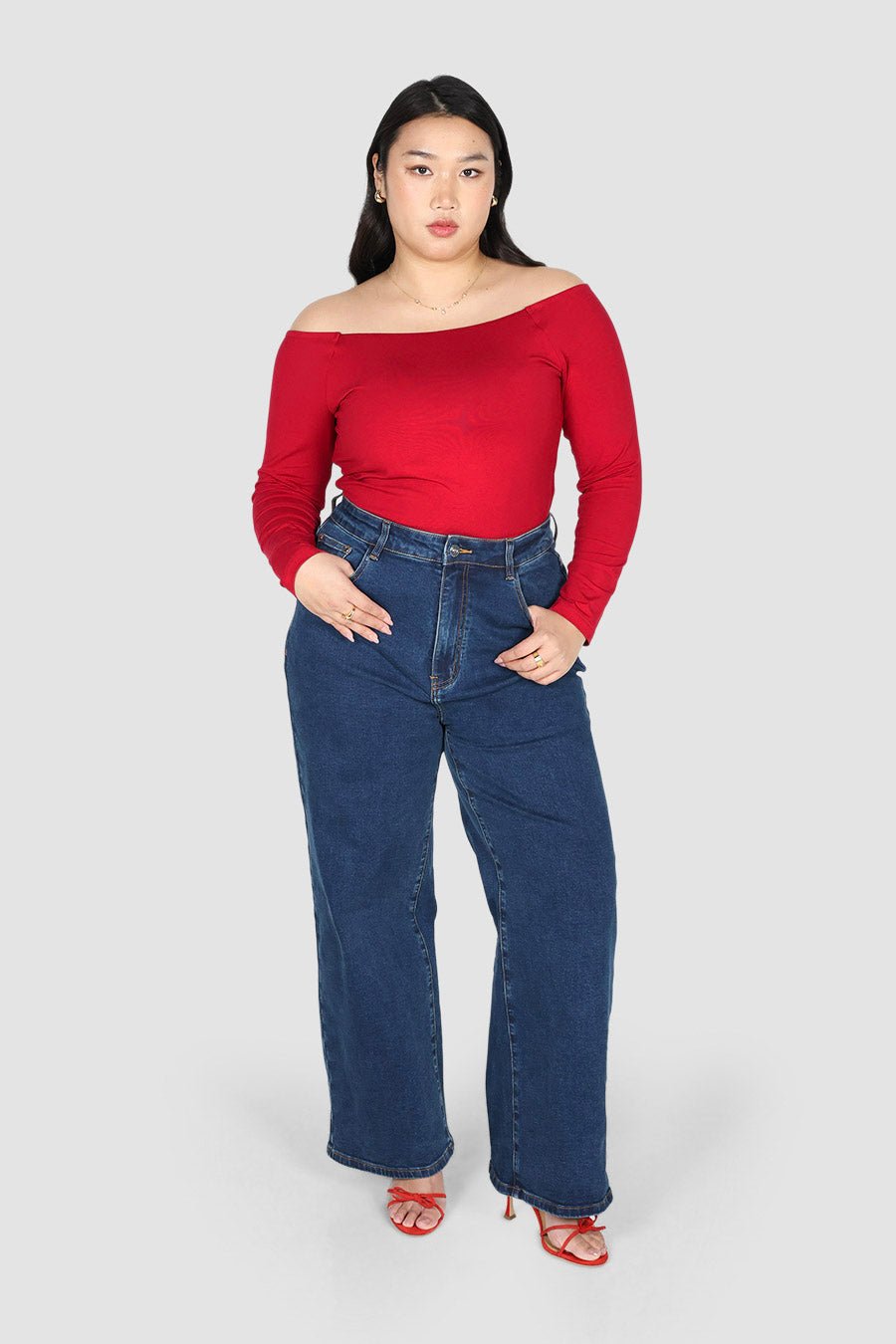 EMERY TOP CRIMSON - Fayt The Label