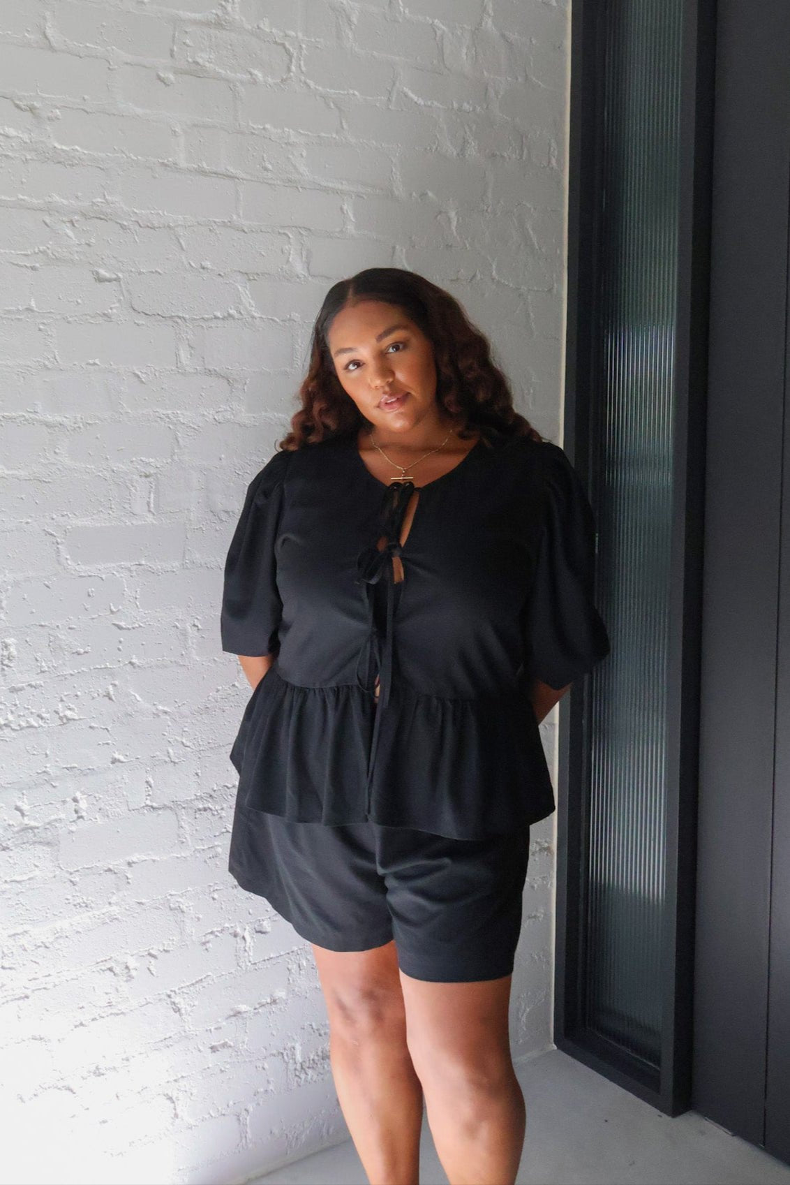 FAWN TOP BLACK - Fayt The Label