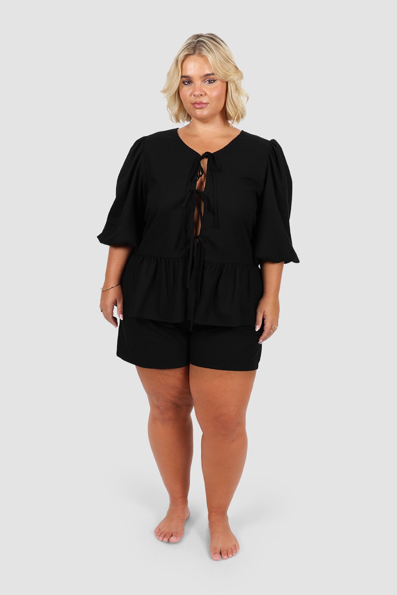 FAWN TOP BLACK - Fayt The Label