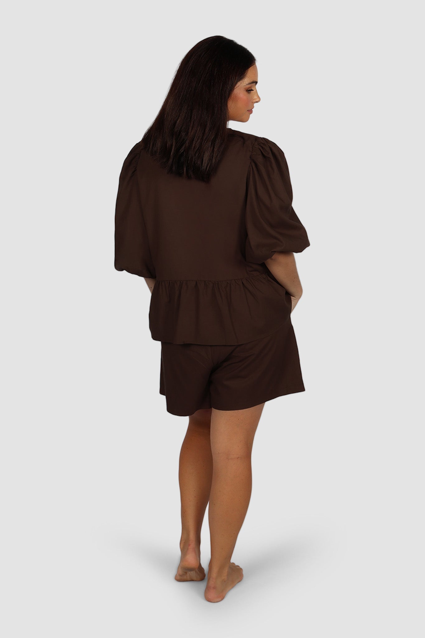 FAWN TOP ESPRESSO - Fayt The Label