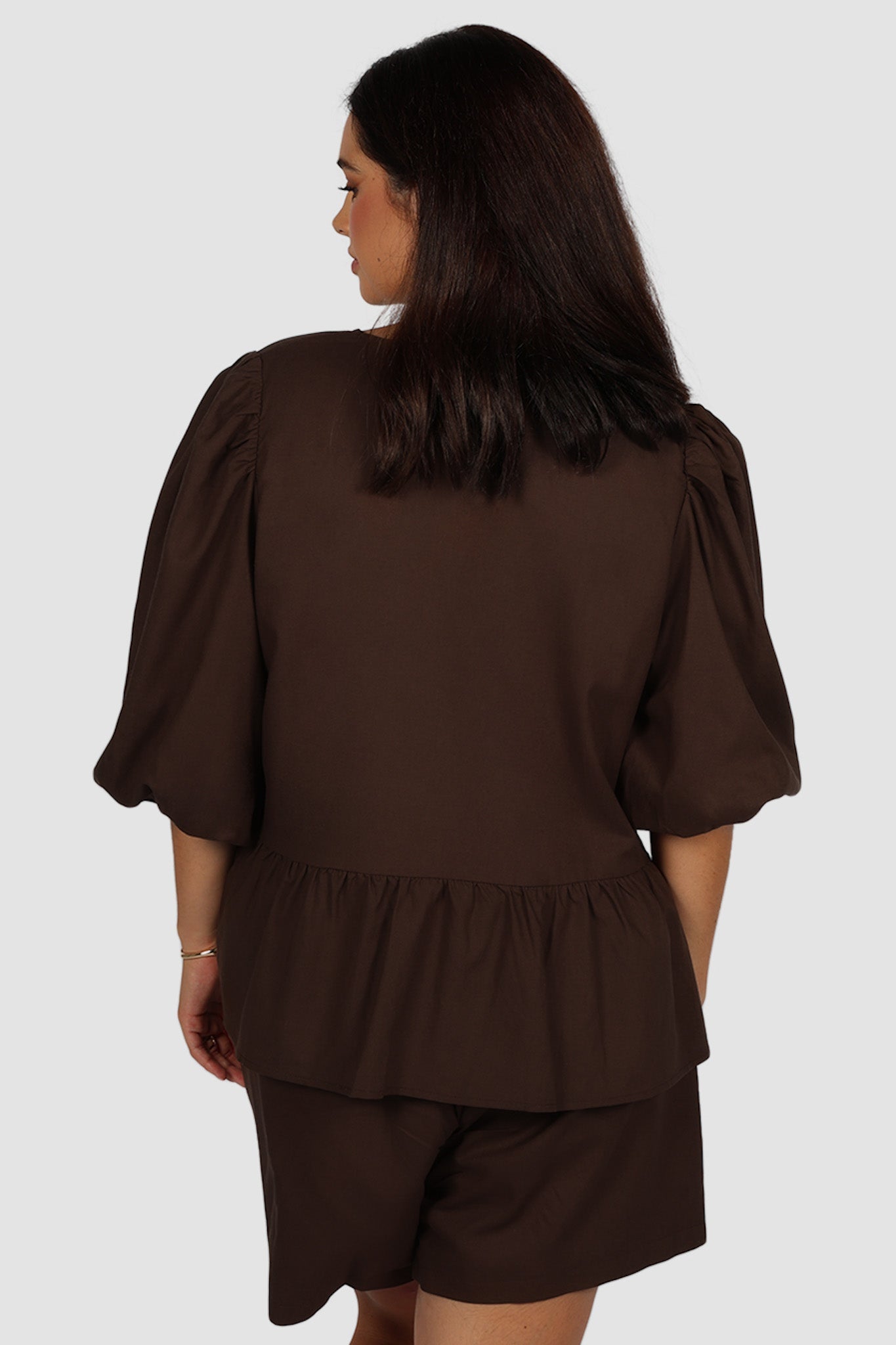 FAWN TOP ESPRESSO - Fayt The Label