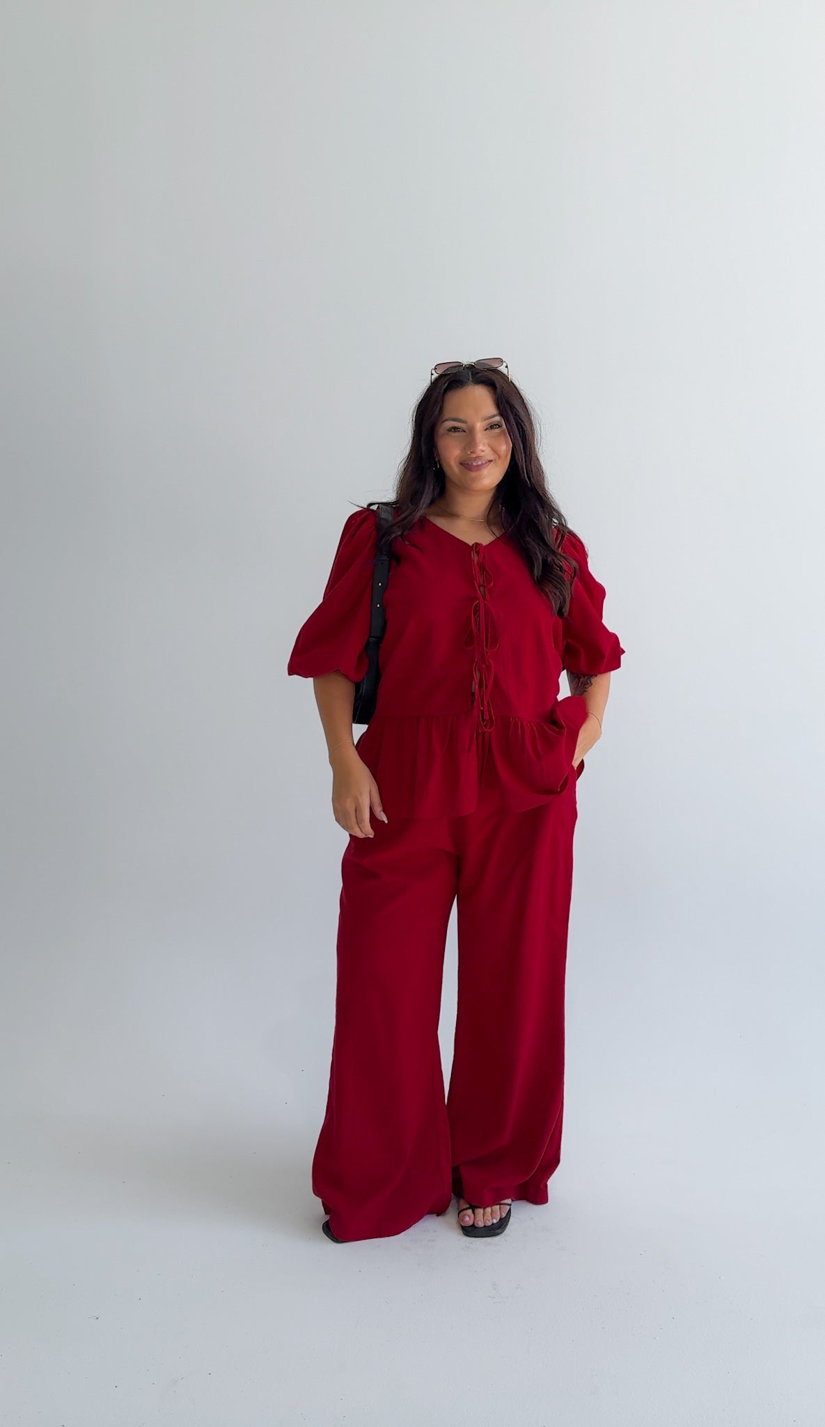 FAWN TOP RED - Fayt The Label