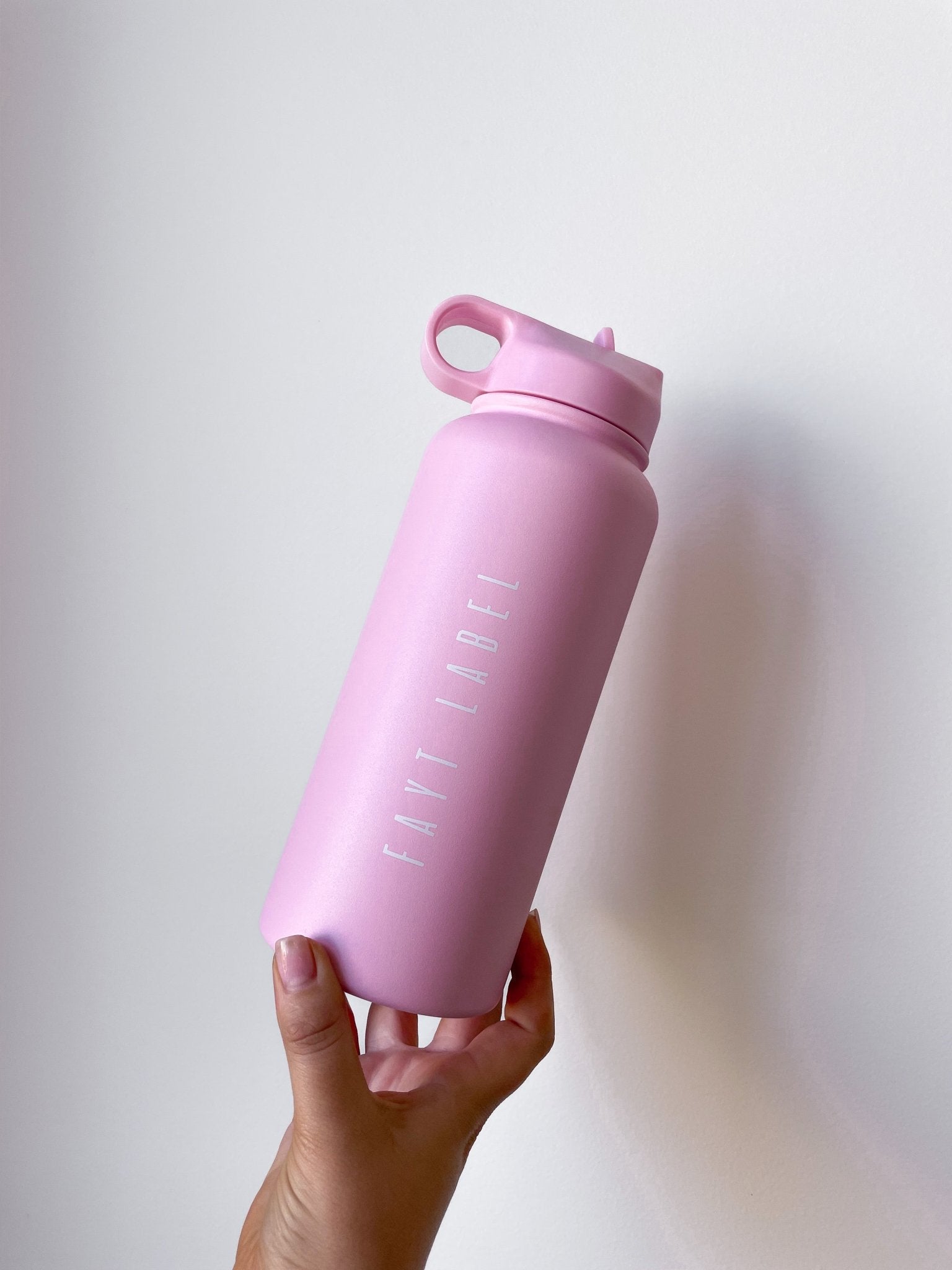 FAYT DRINK BOTTLE PINK - Fayt The Label