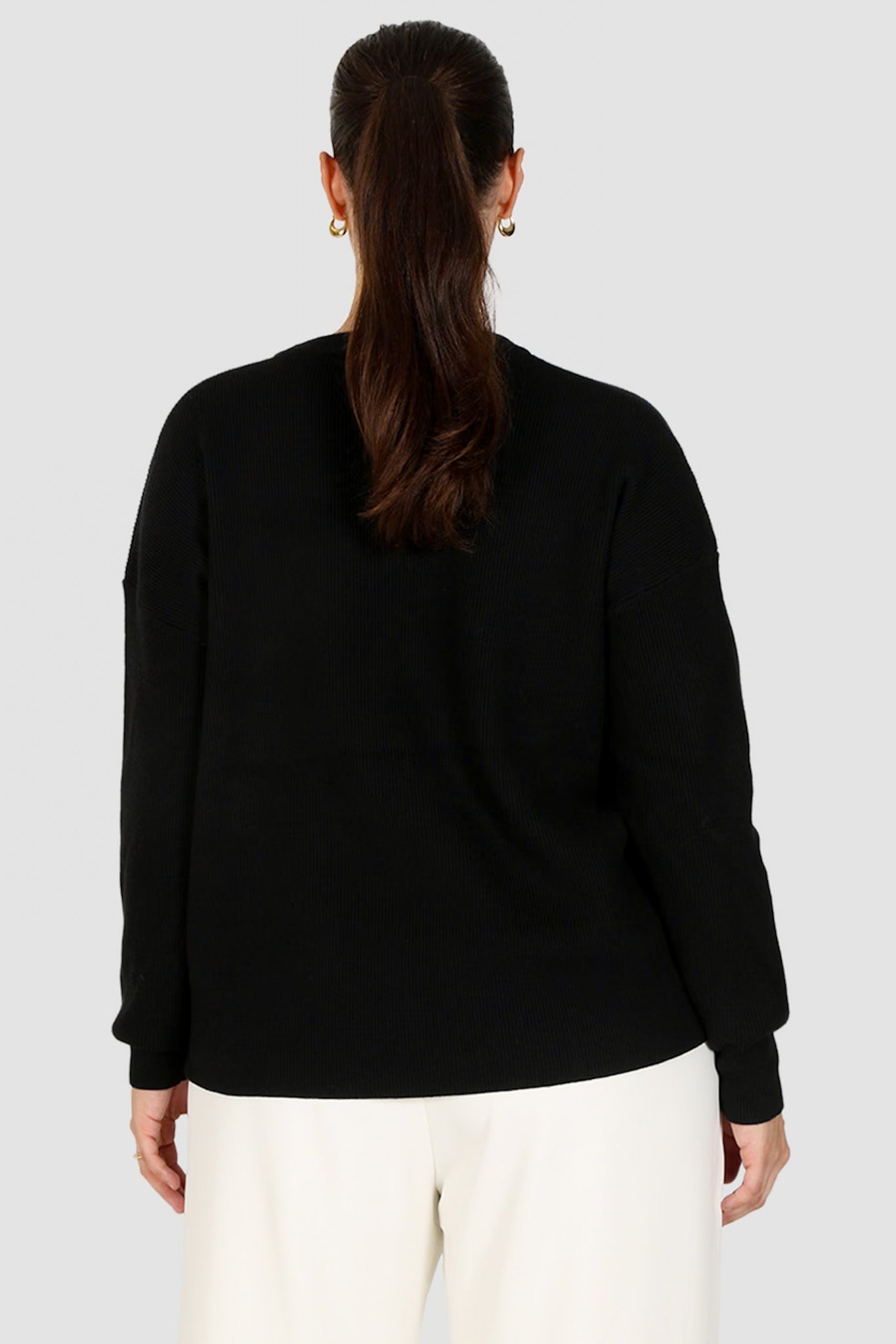 FAYT KNIT SWEATER BLACK - Fayt The Label