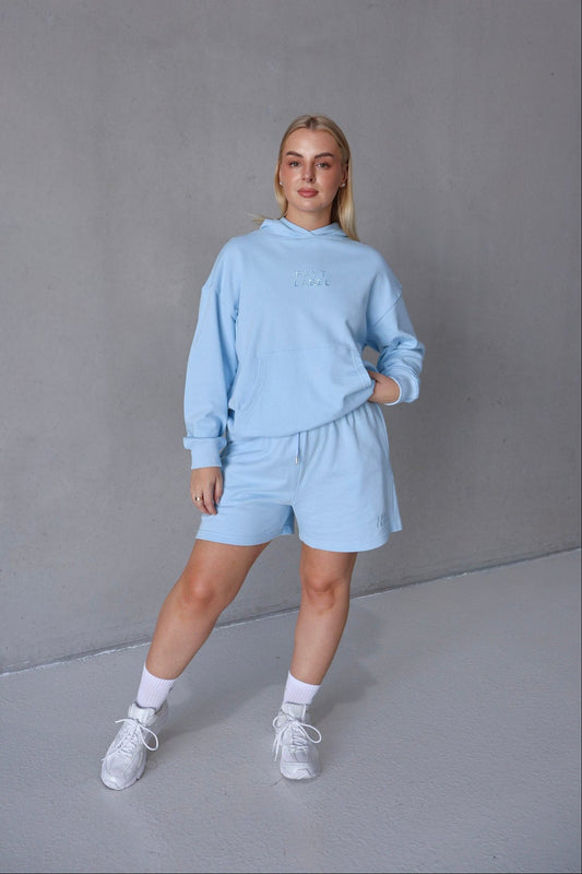 FAYT LOGO HOODIE BLUE - Fayt The Label