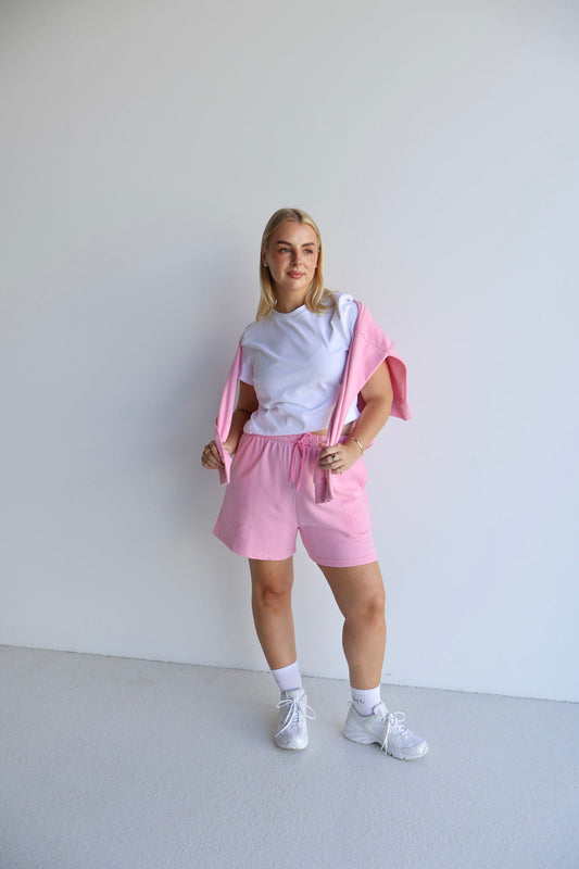 FAYT LOGO HOODIE PINK - Fayt The Label