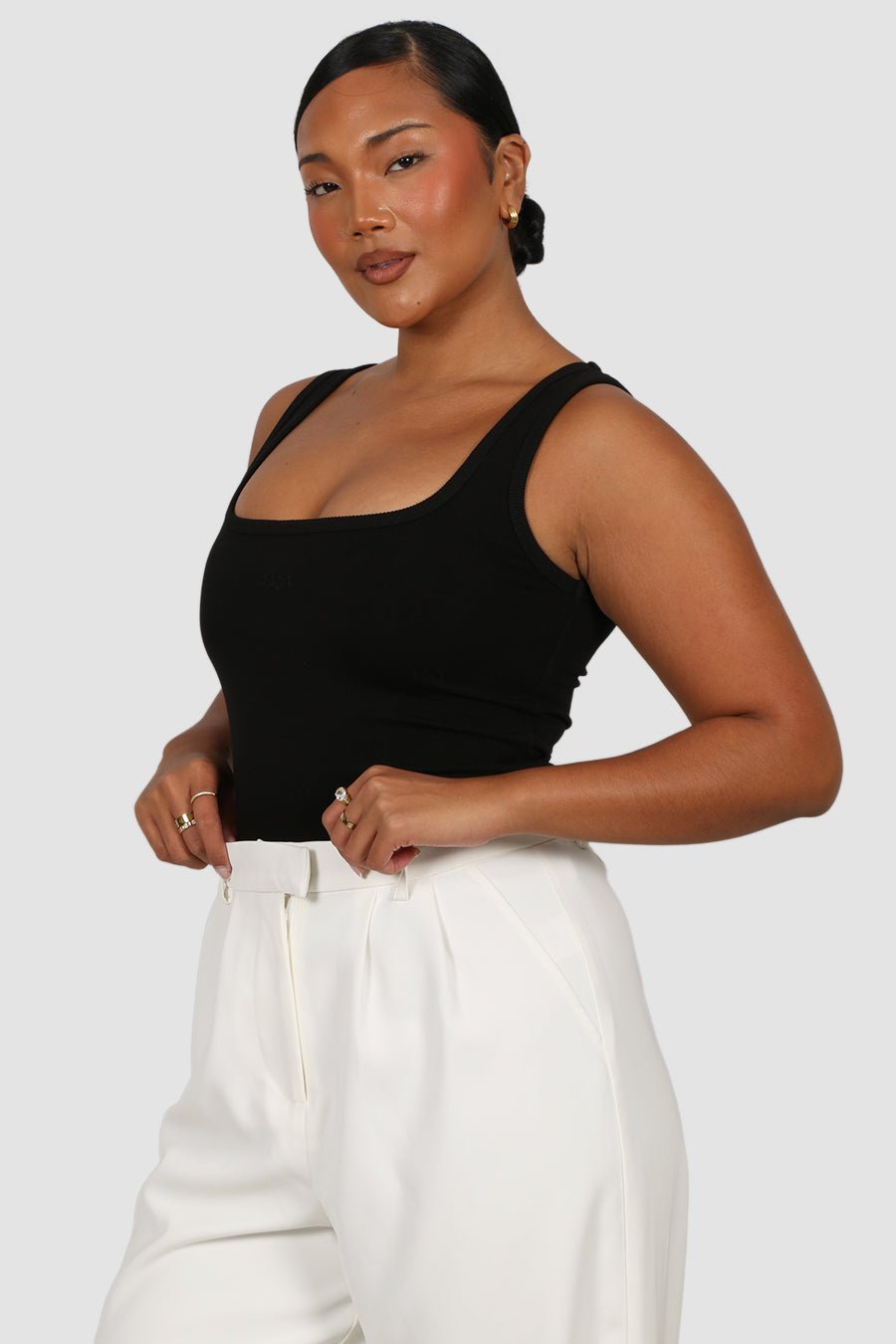 FAYT LOGO TANK BLACKOUT - Fayt The Label