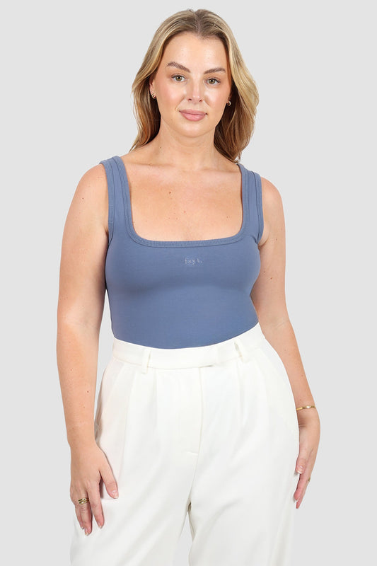 FAYT LOGO TANK STEEL - Fayt The Label