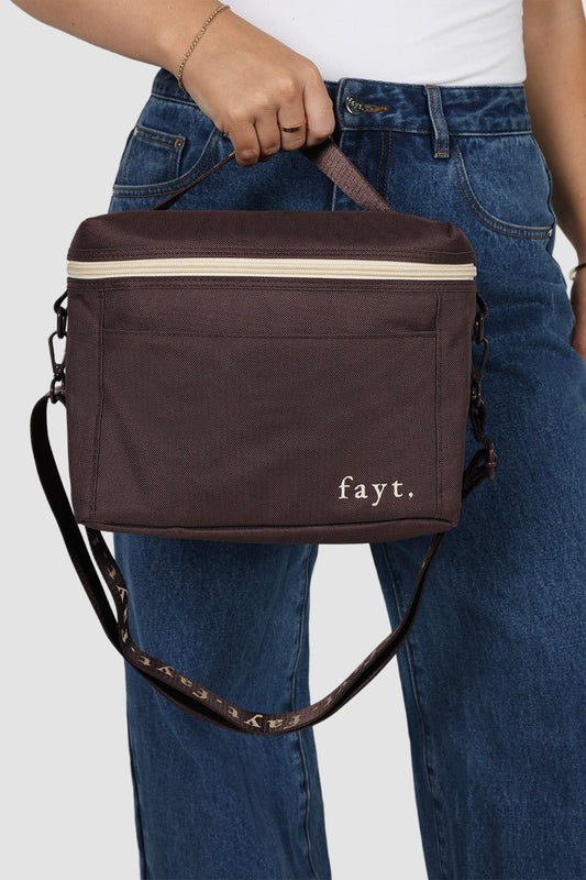 FAYT LUNCH BAG CHOCOLATE - Fayt The Label