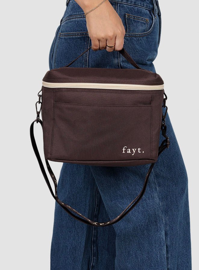 FAYT LUNCH BAG CHOCOLATE - Fayt The Label