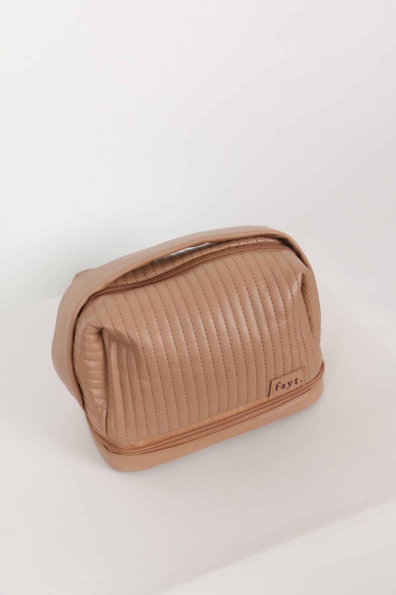 FAYT MAKEUP BAG COFFEE - Fayt The Label