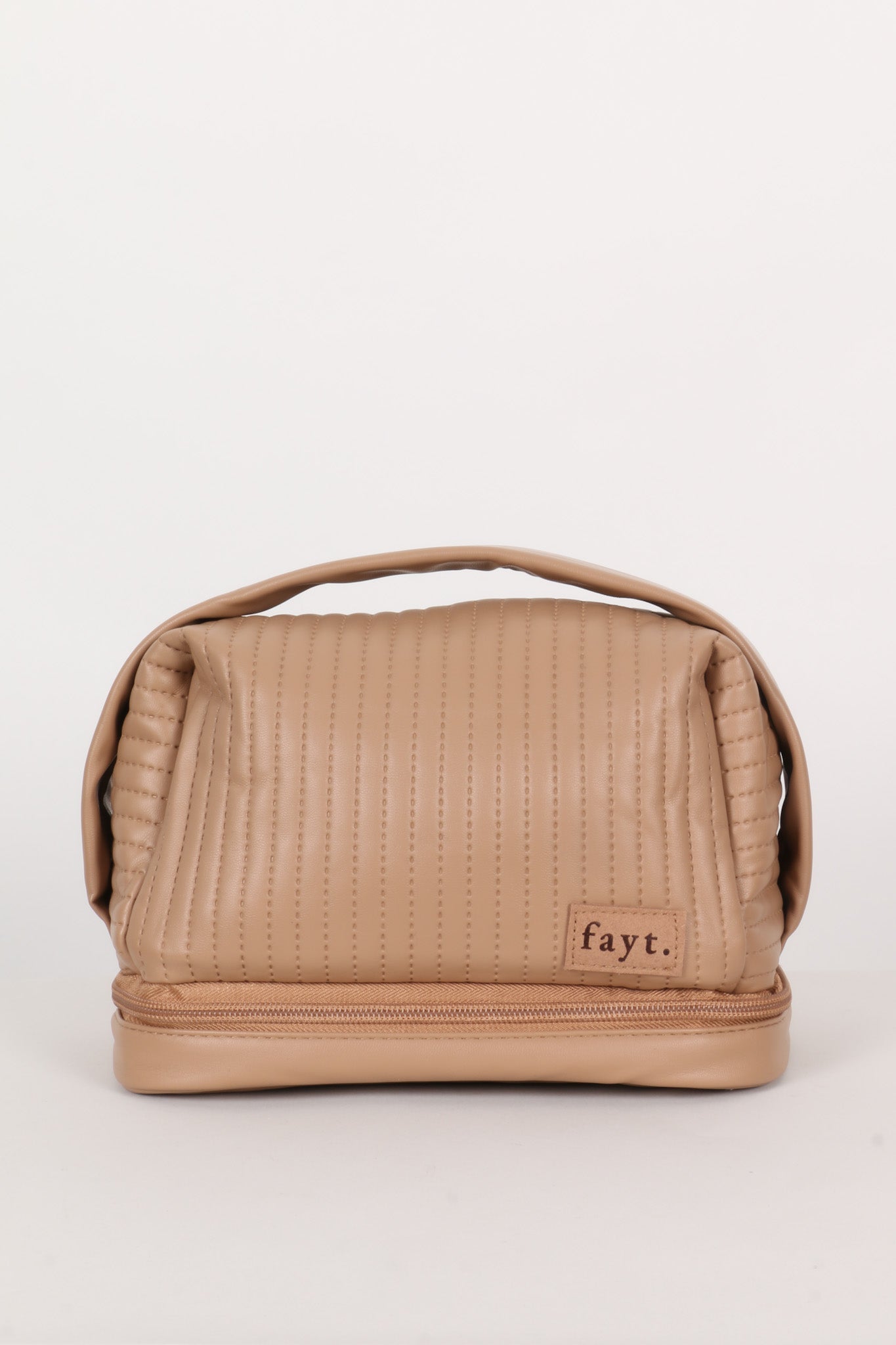 FAYT MAKEUP BAG COFFEE - Fayt The Label