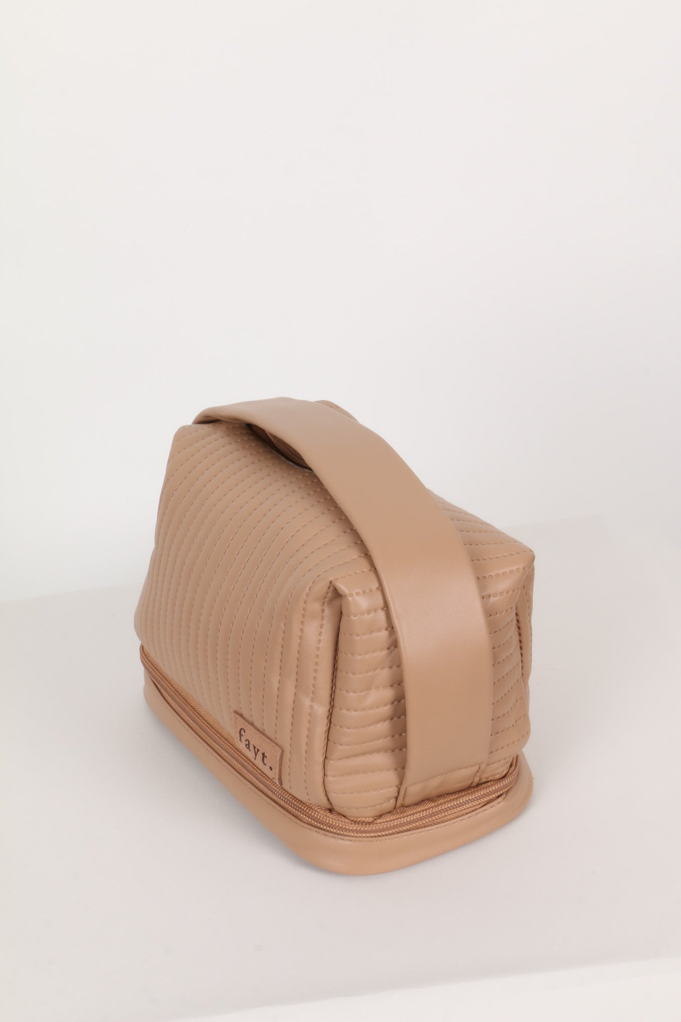FAYT MAKEUP BAG COFFEE - Fayt The Label