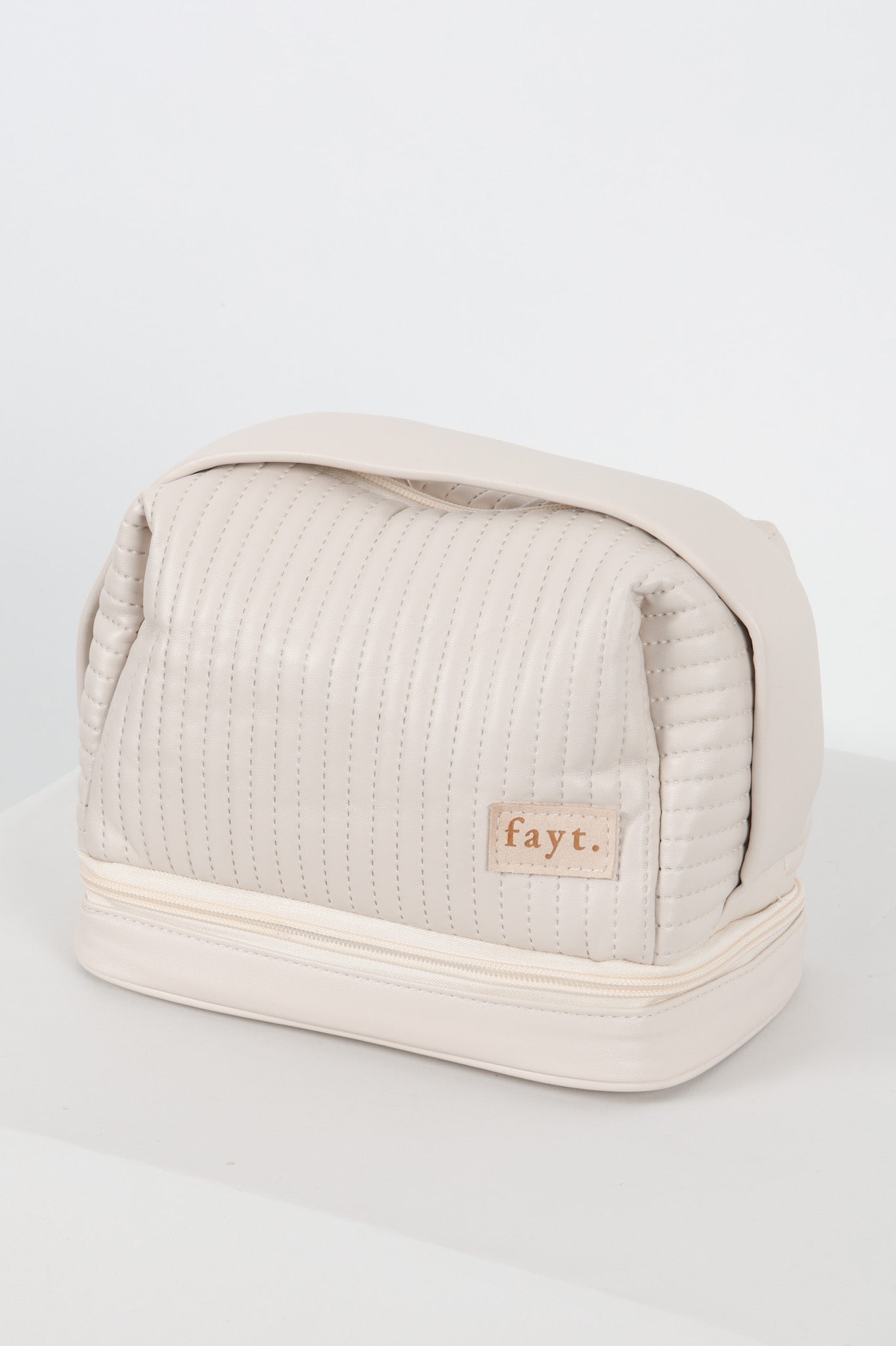 FAYT MAKEUP BAG CREAM - Fayt The Label