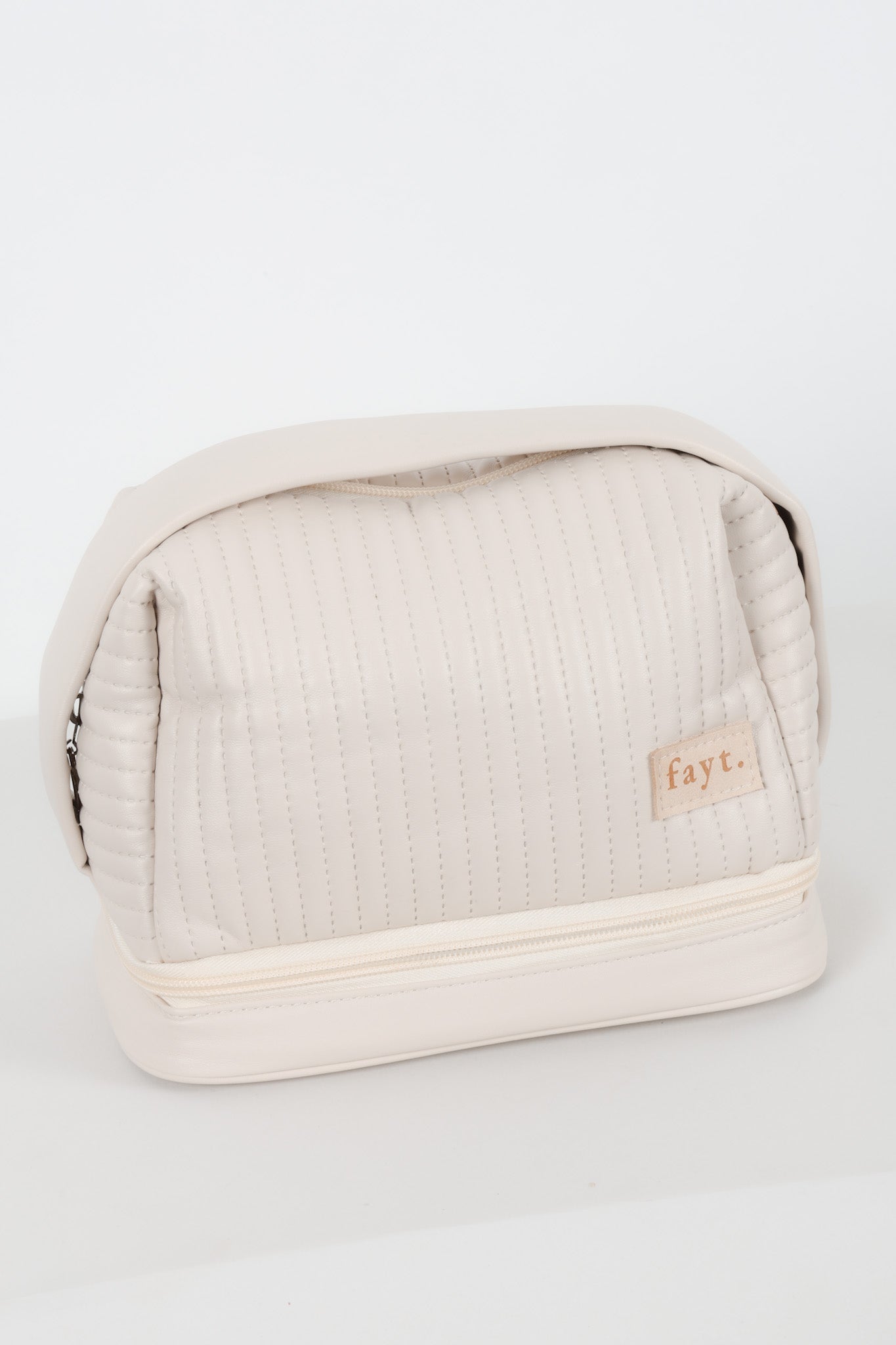 FAYT MAKEUP BAG CREAM - Fayt The Label
