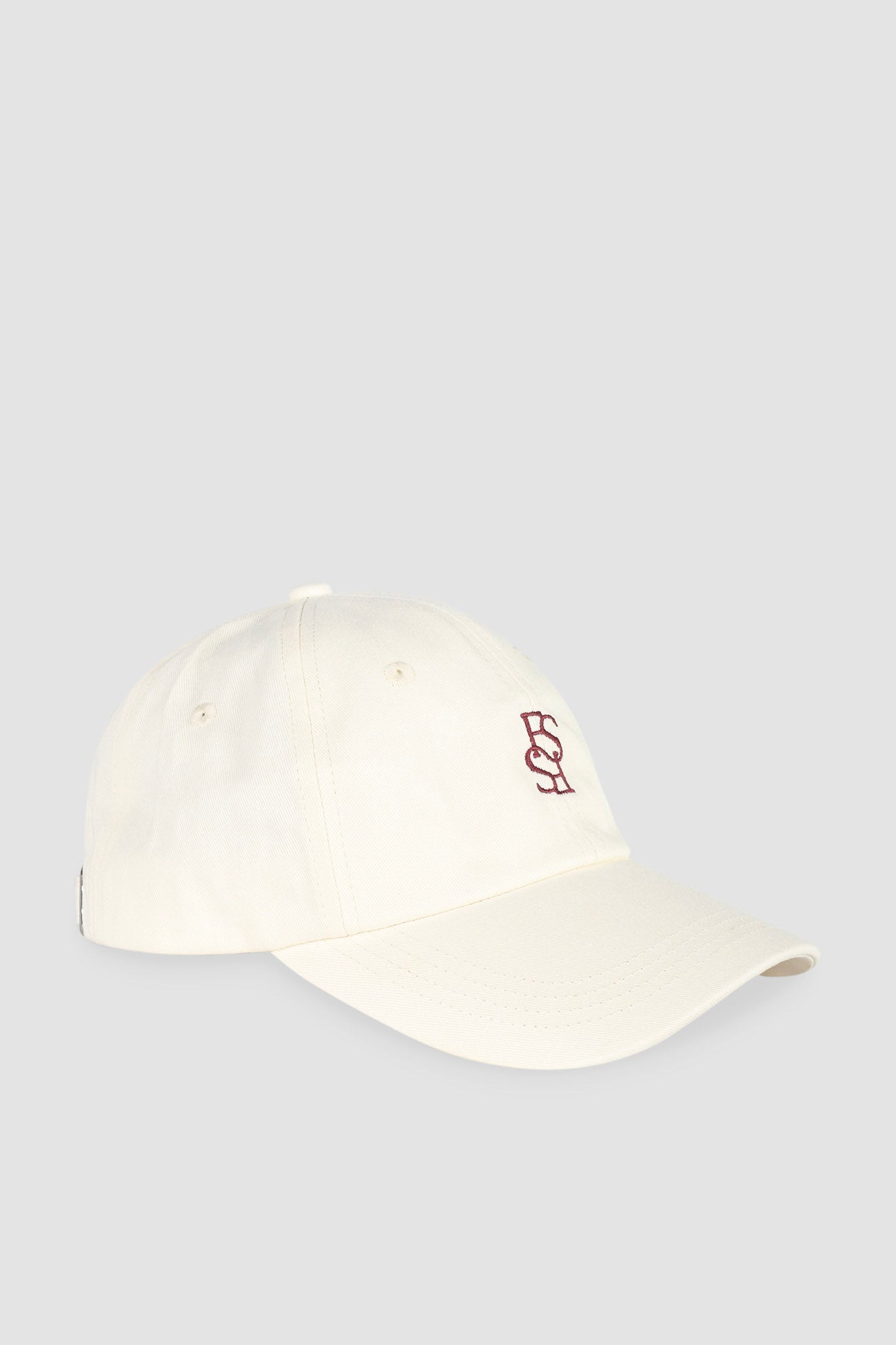 FAYT SOCIETY CAP CREAM/BURGUNDY - Fayt The Label
