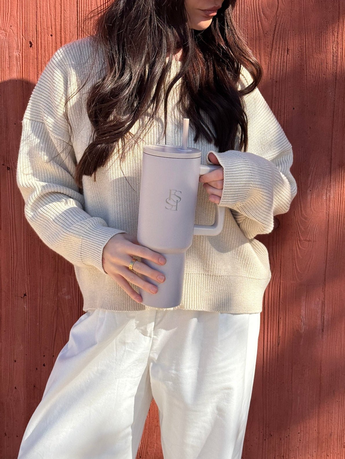 FAYT SOCIETY HYDRA TUMBLER BEIGE - Fayt The Label