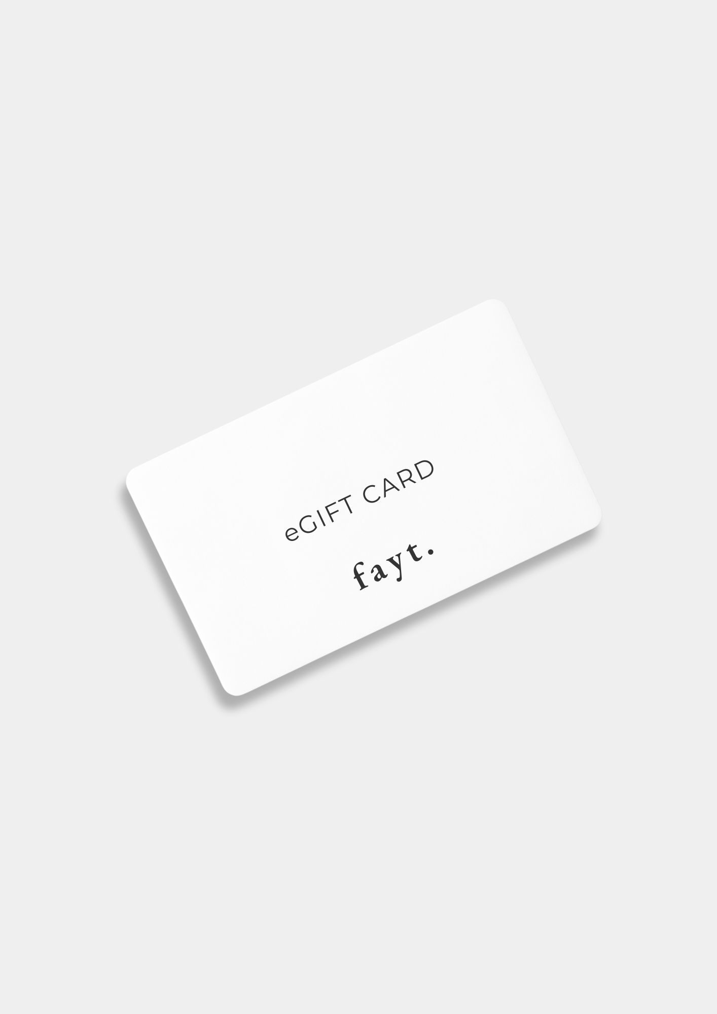 FAYT GIFT CARD
