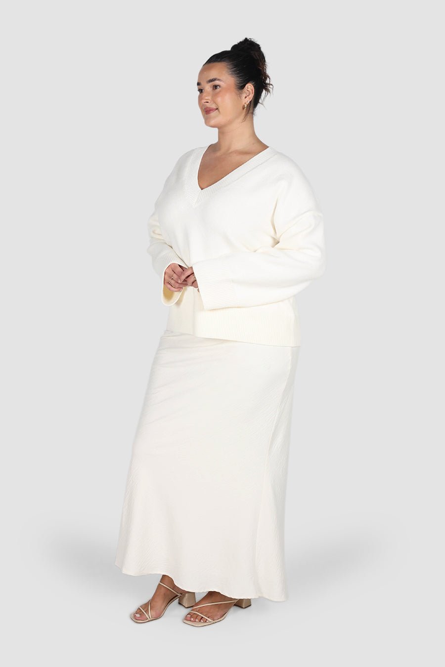 FINLEY KNIT WHITE - Fayt The Label