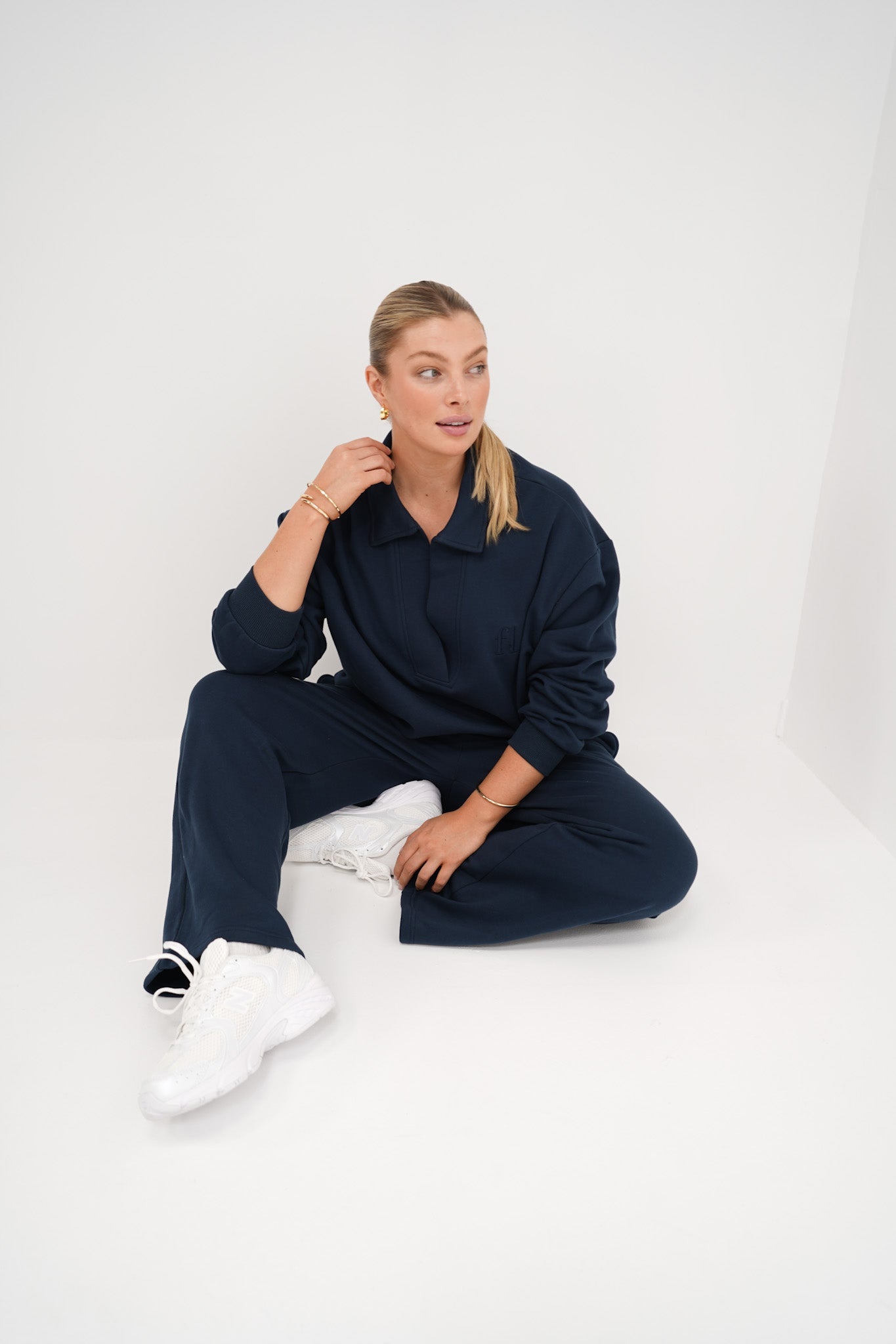 FLARE SWEATPANT MIDNIGHT - Fayt The Label