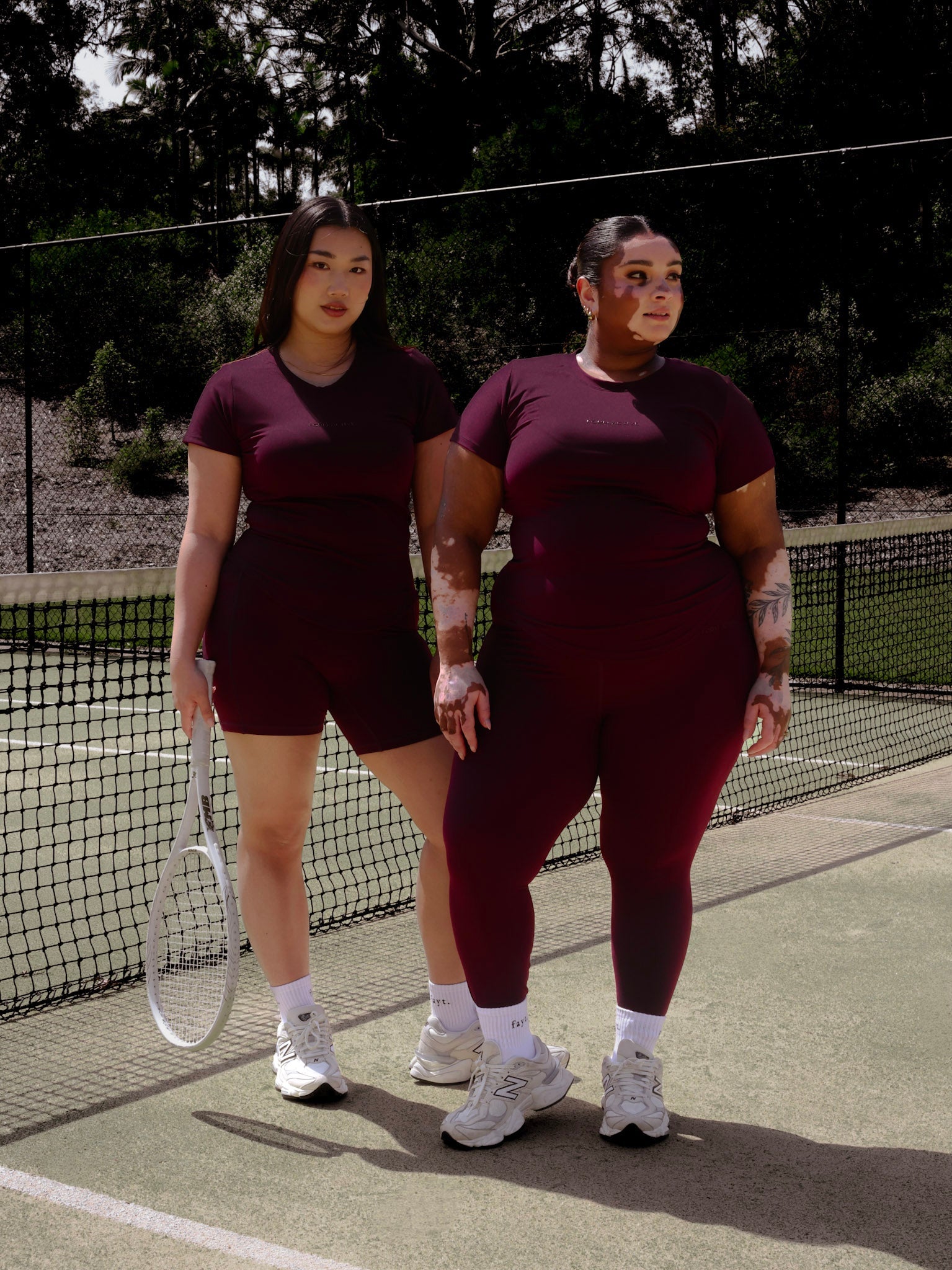 FORM FLOW POCKET SHORT PLUM - Fayt The Label