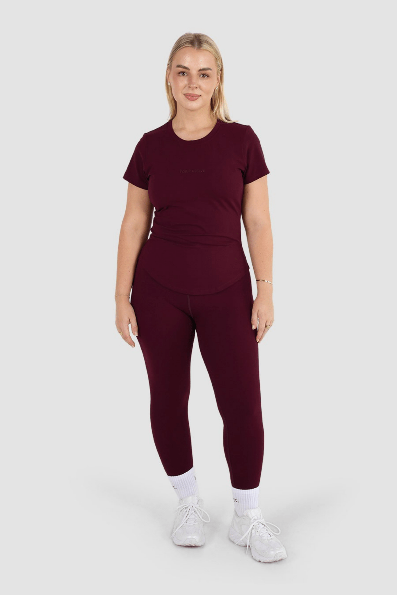 FORM FLOW TIGHT 7/8 PLUM - Fayt The Label