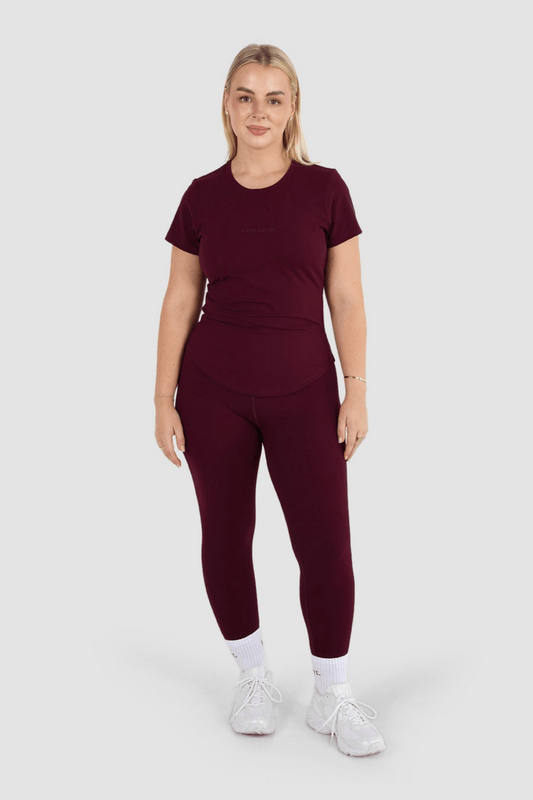 FORM FLOW TIGHT 7/8 PLUM - Fayt The Label