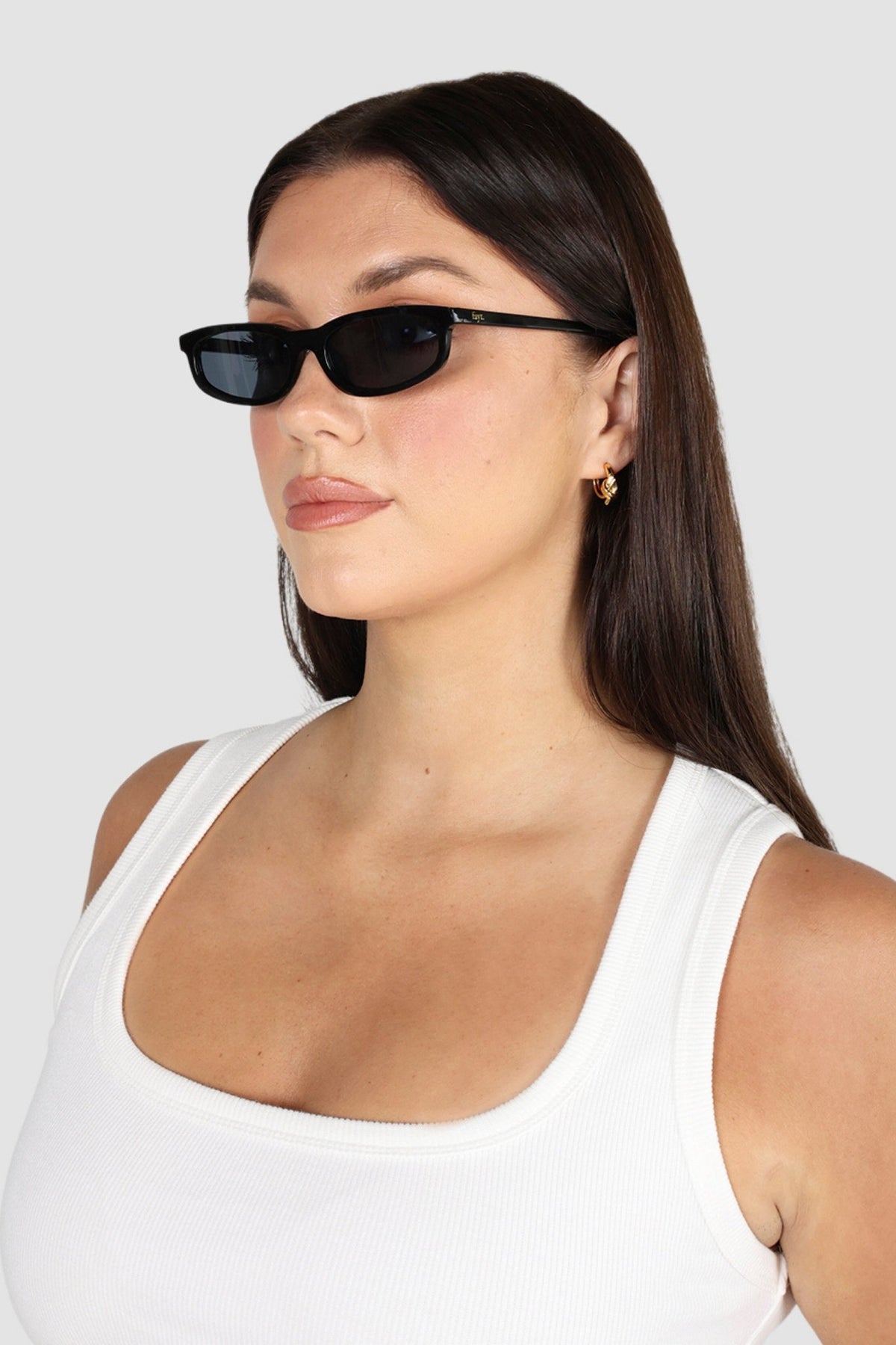 FRANKIE SUNGLASSES BLACK - Fayt The Label