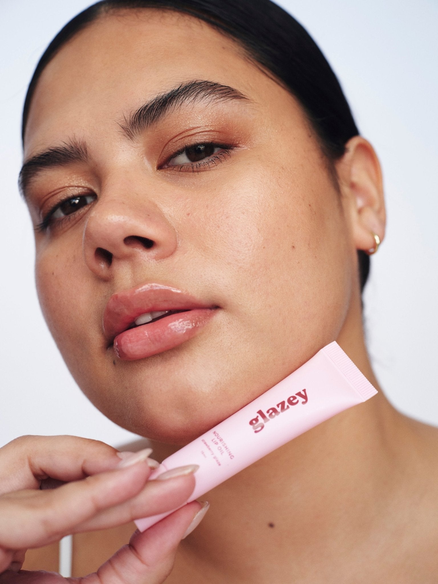 GLAZEY LIP OIL STRAWBERRY - Fayt The Label