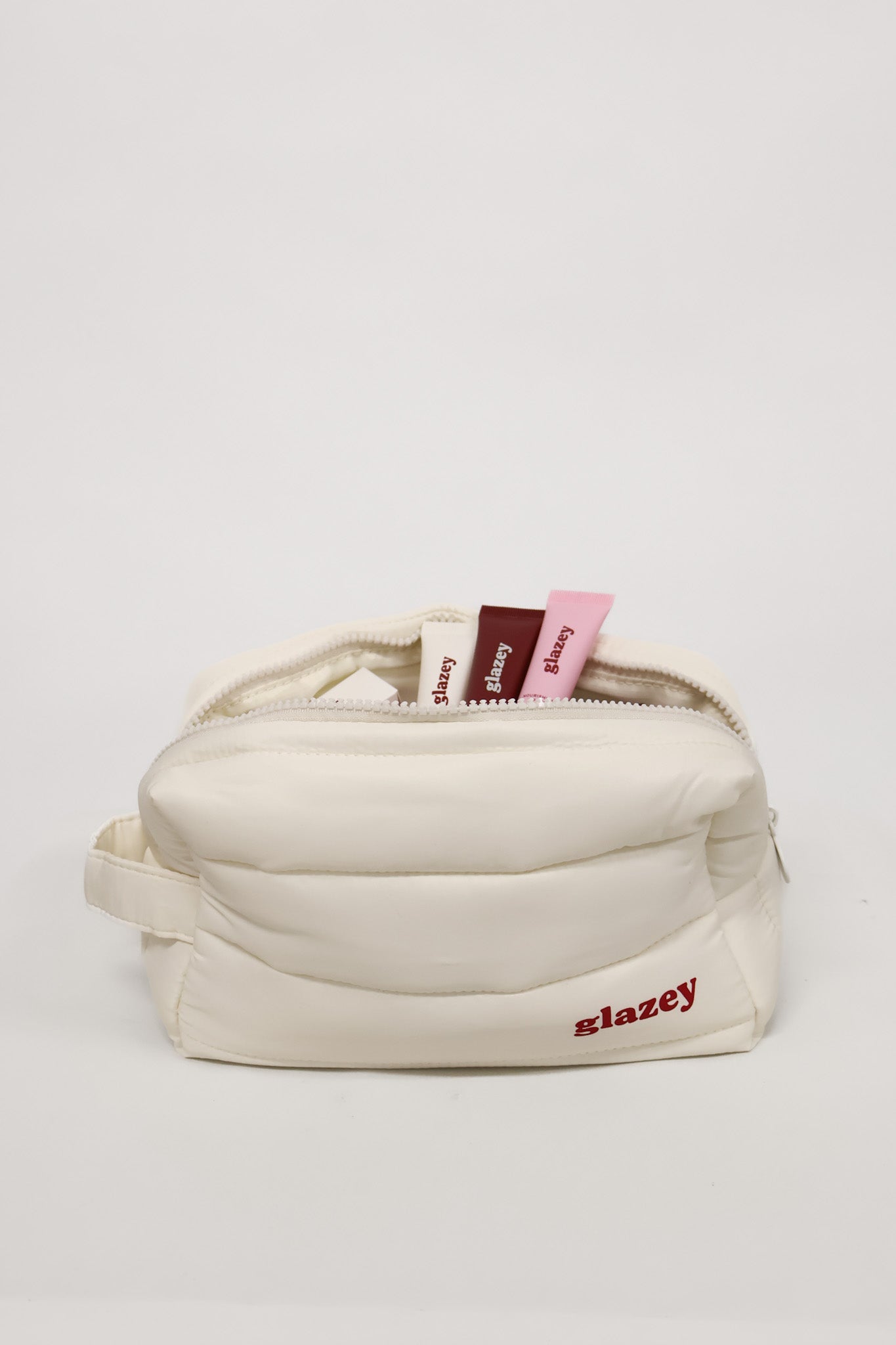 GLAZEY MAKEUP BAG CREAM - Fayt The Label