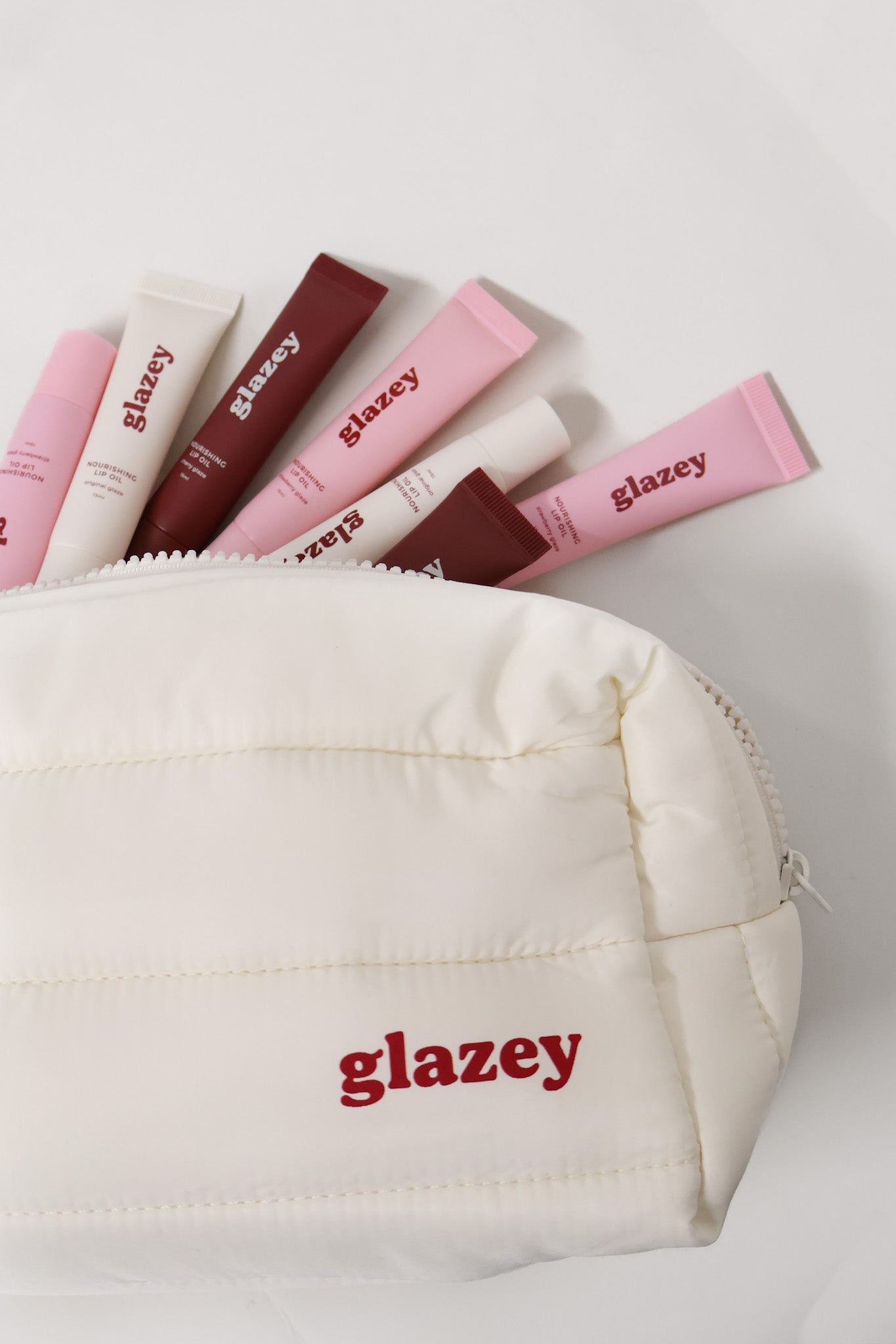 GLAZEY MAKEUP BAG CREAM - Fayt The Label