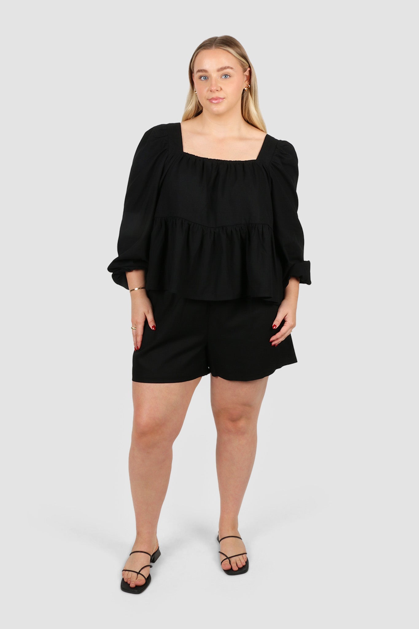 GRADY SHORTS BLACK - Fayt The Label