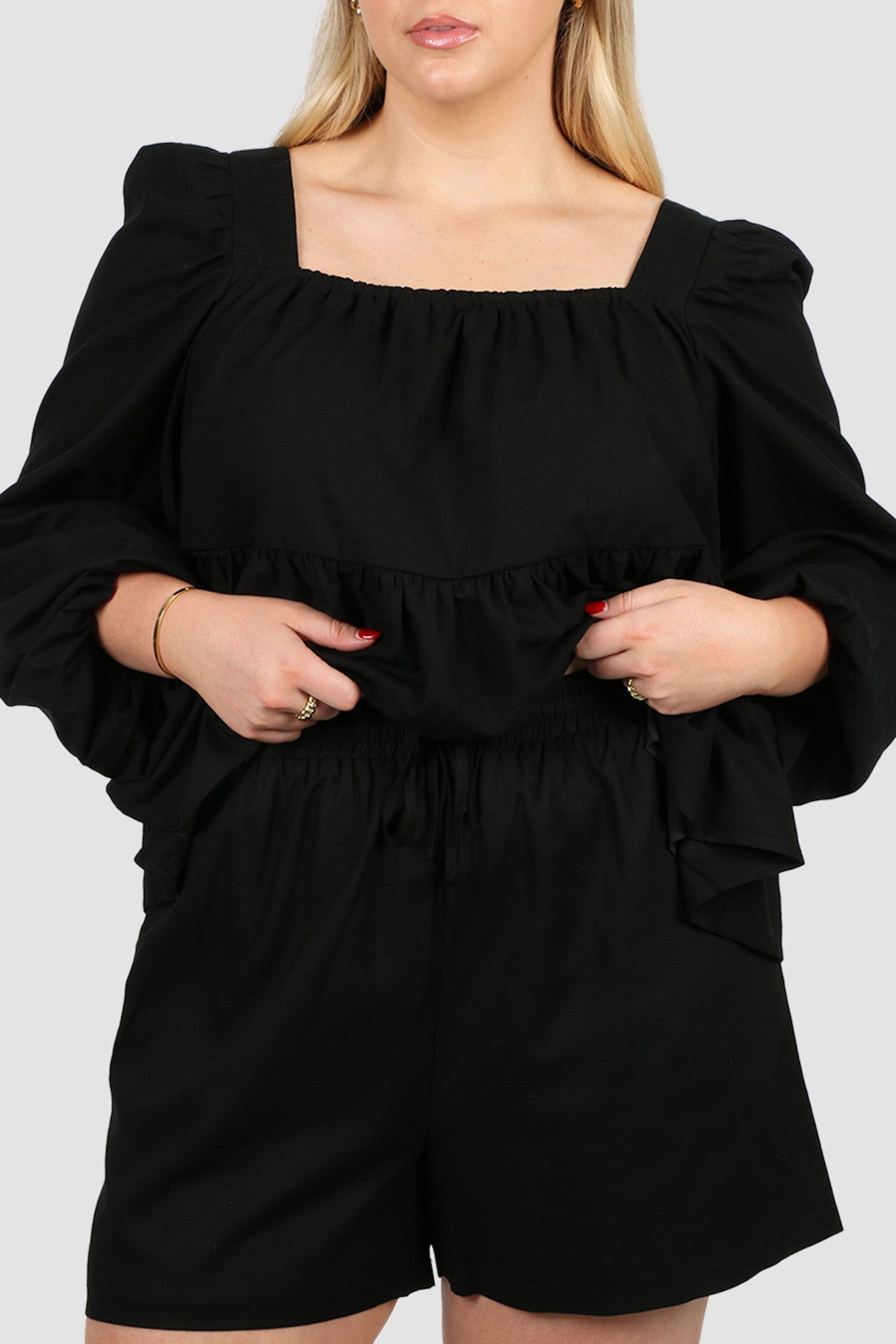 GRADY SHORTS BLACK - Fayt The Label