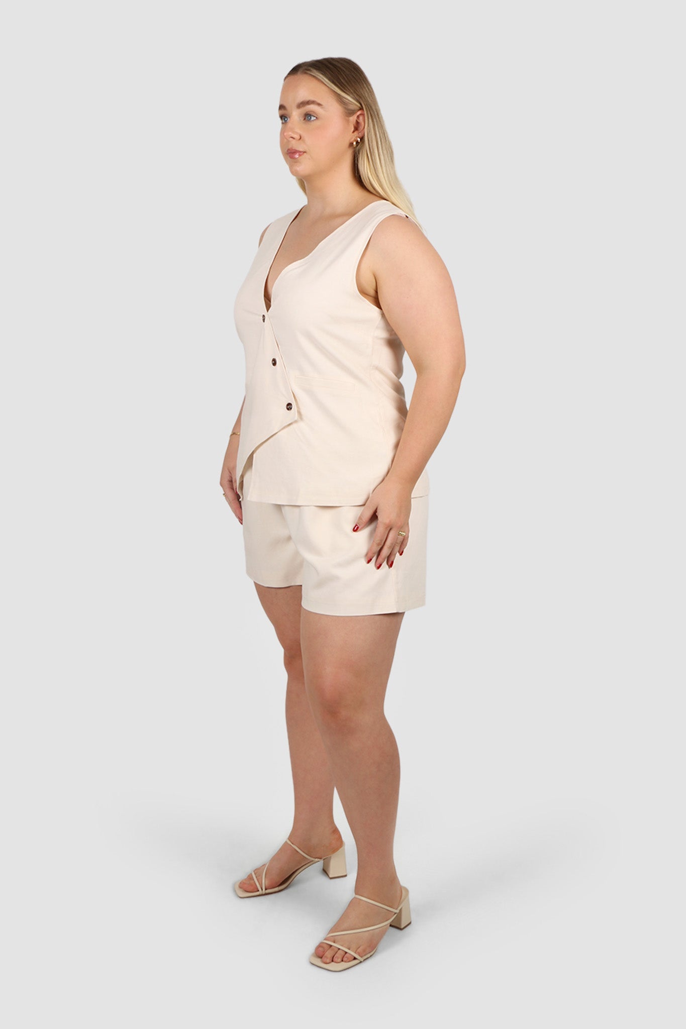 GRADY SHORTS NEUTRAL - Fayt The Label