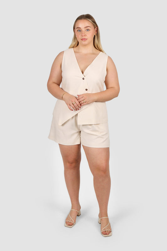 GRADY SHORTS NEUTRAL - Fayt The Label