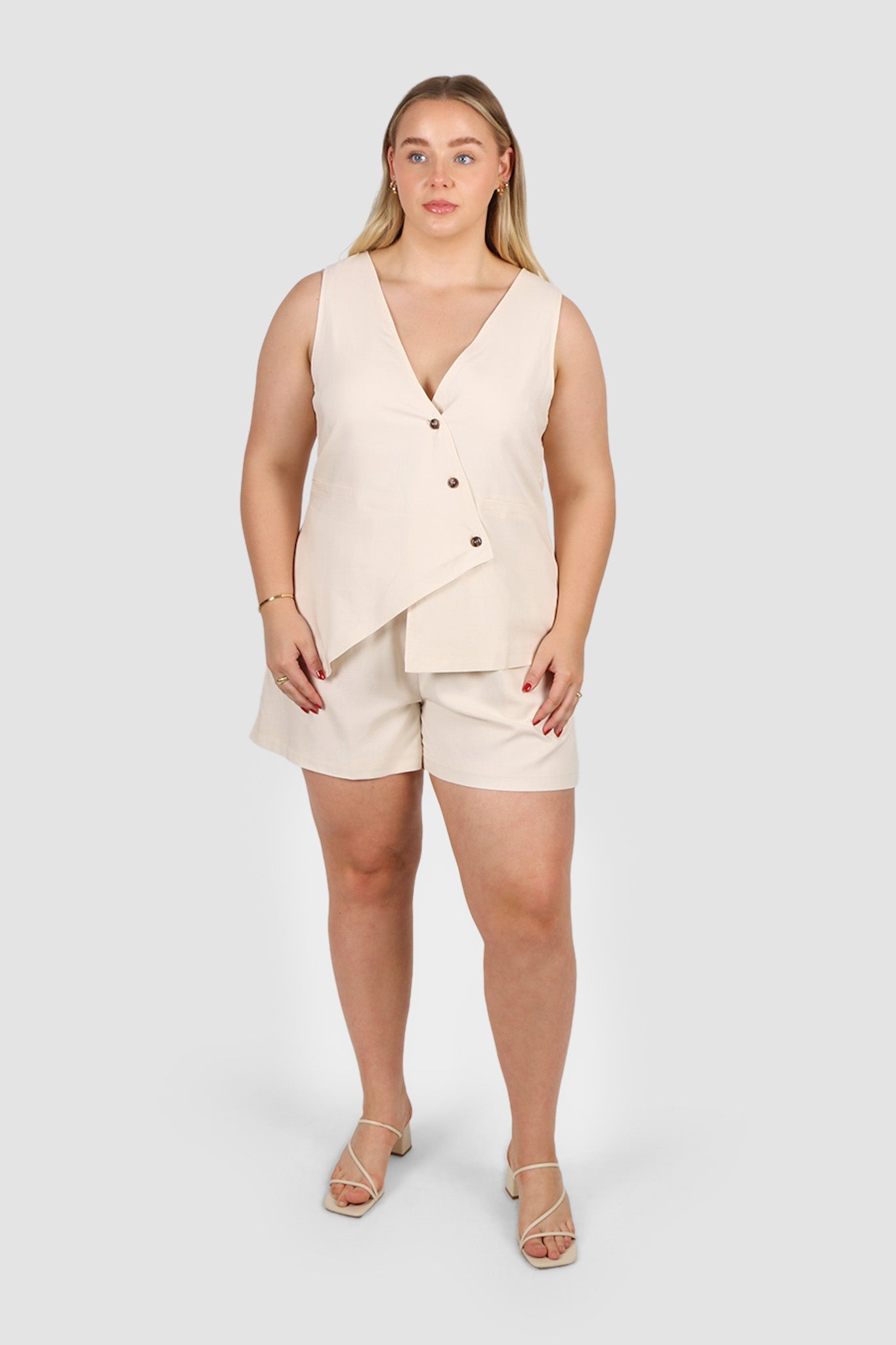 GRADY SHORTS NEUTRAL - Fayt The Label