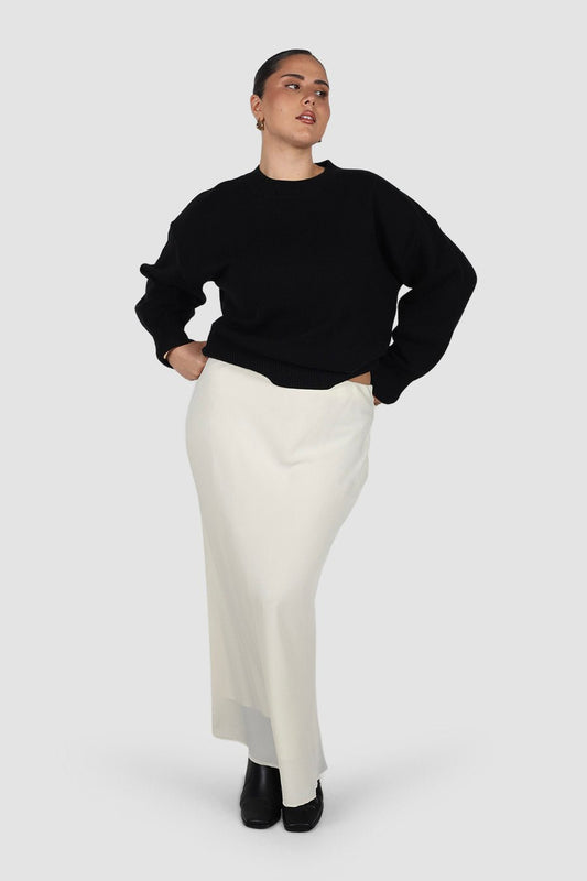 HARPER KNIT BLACK - Fayt The Label