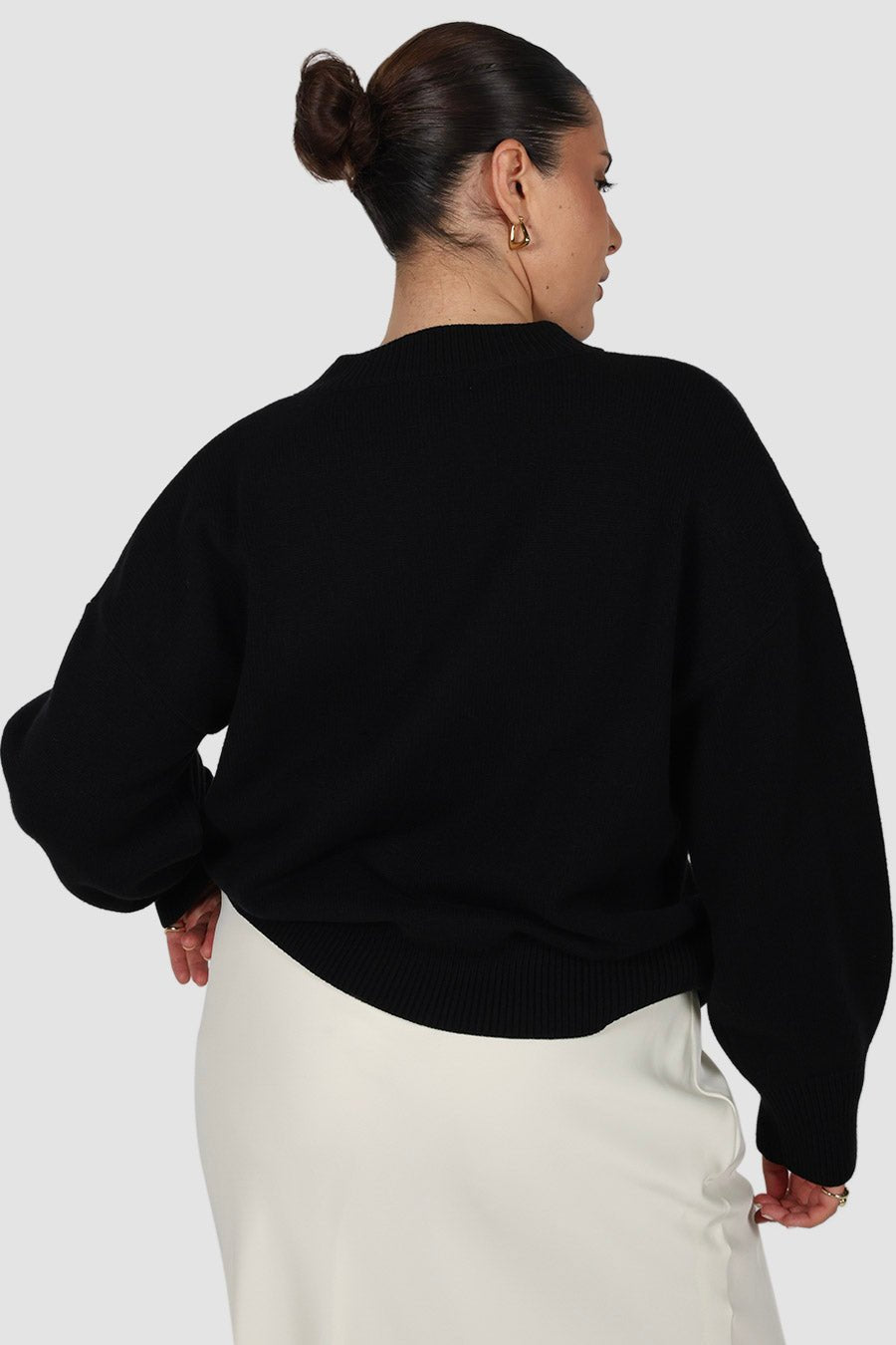 HARPER KNIT BLACK - Fayt The Label