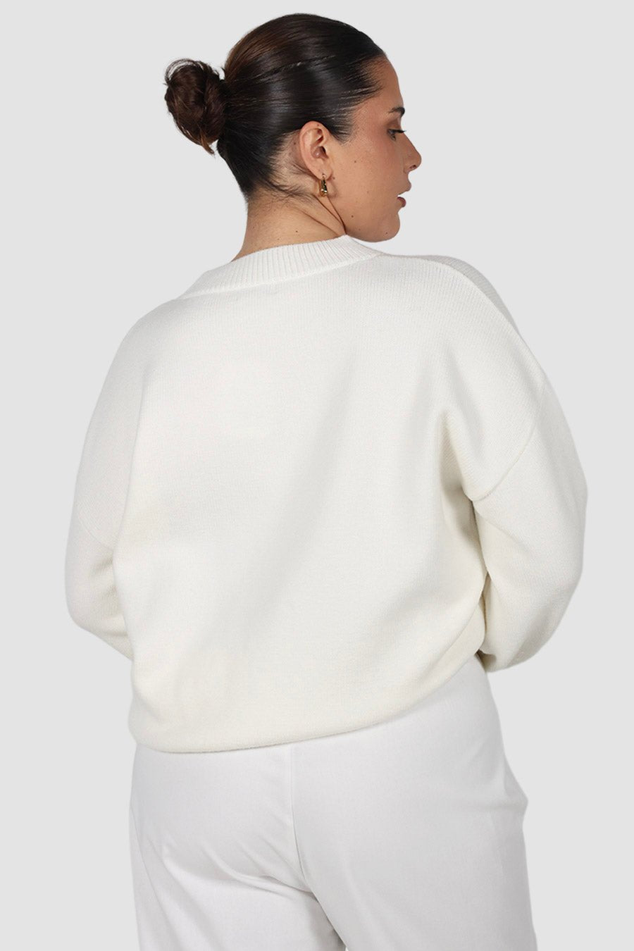 HARPER KNIT WHITE - Fayt The Label
