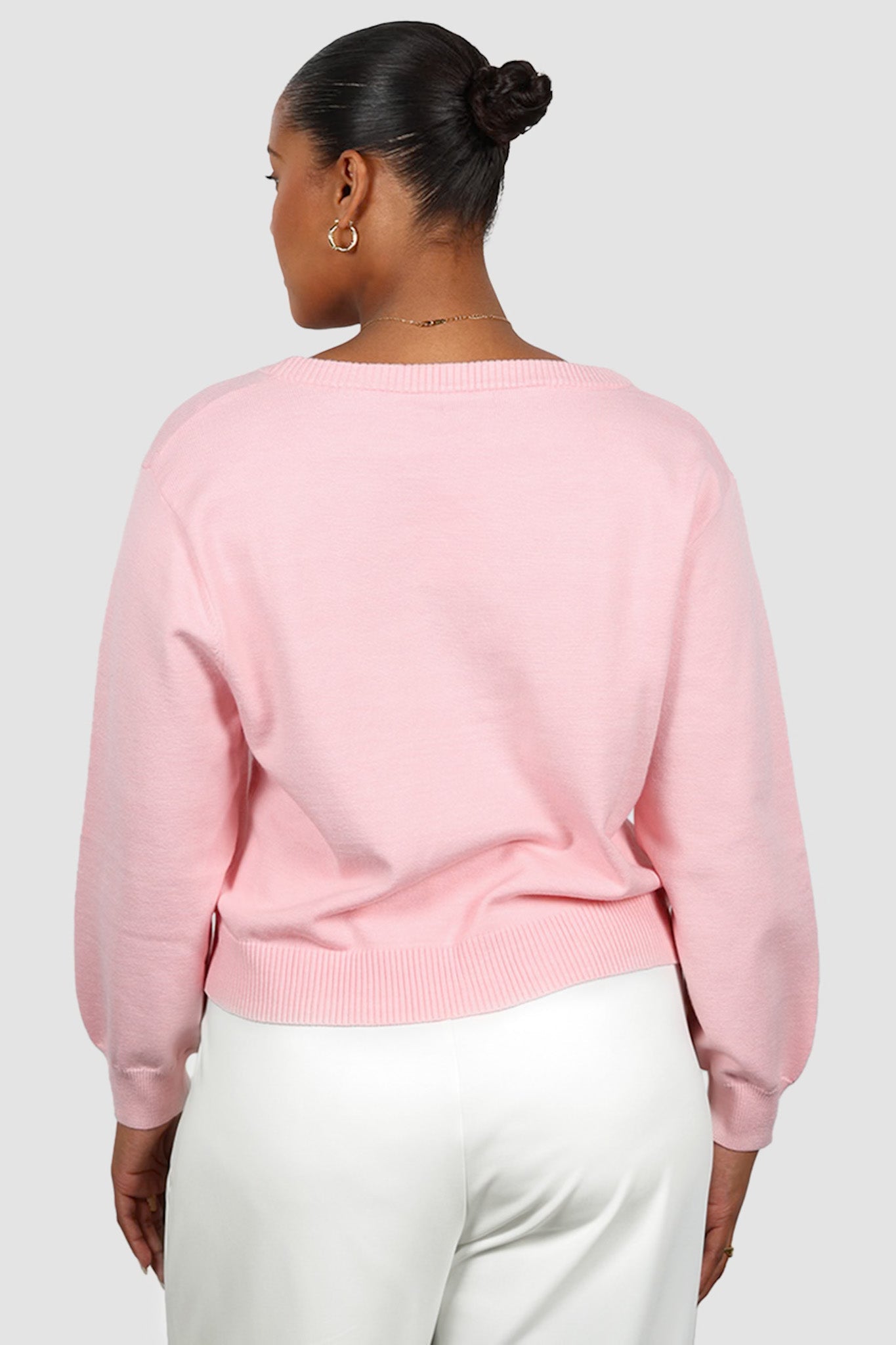 HARRIET CARDIGAN PINK - Fayt The Label