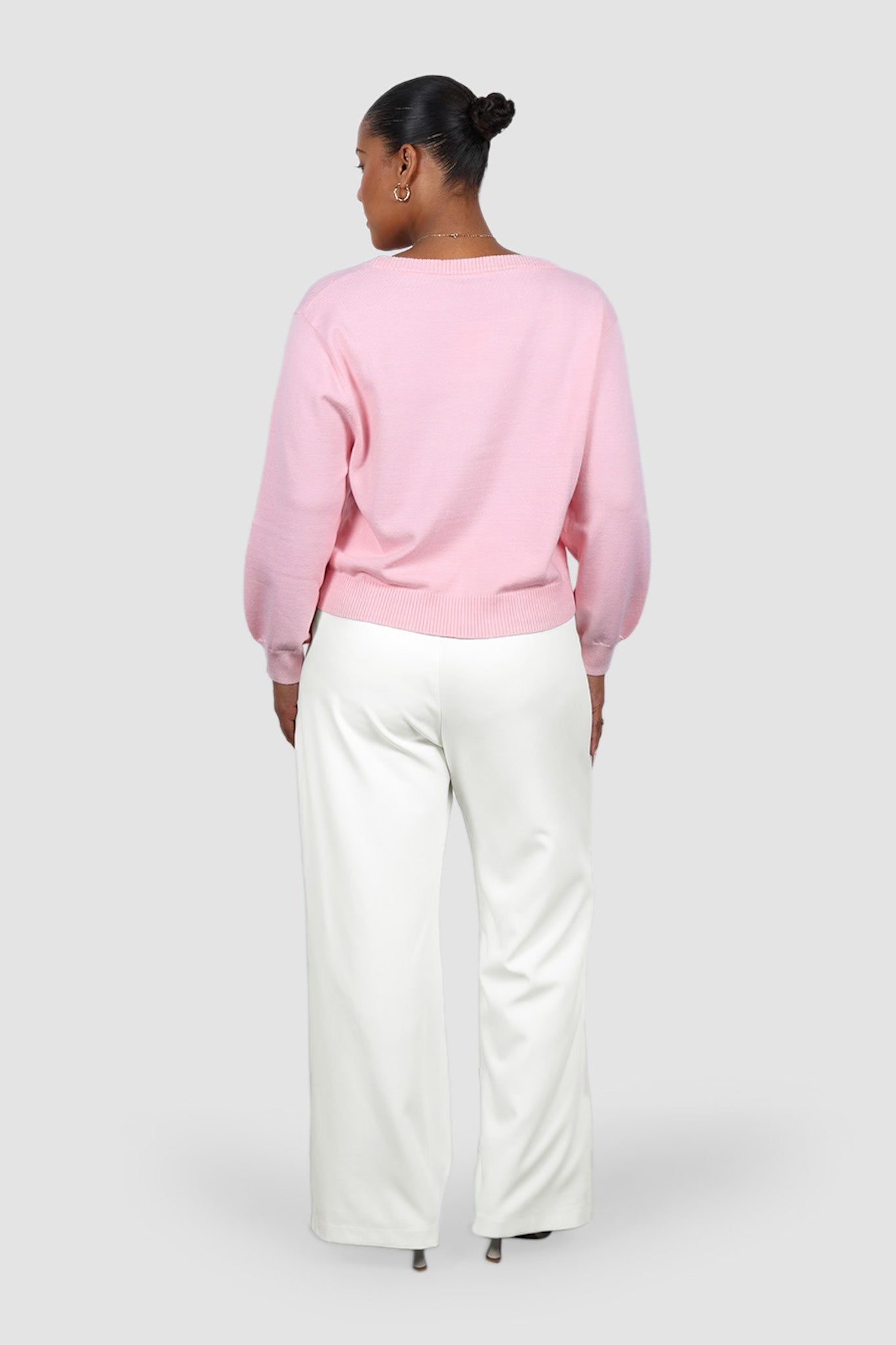 HARRIET CARDIGAN PINK - Fayt The Label