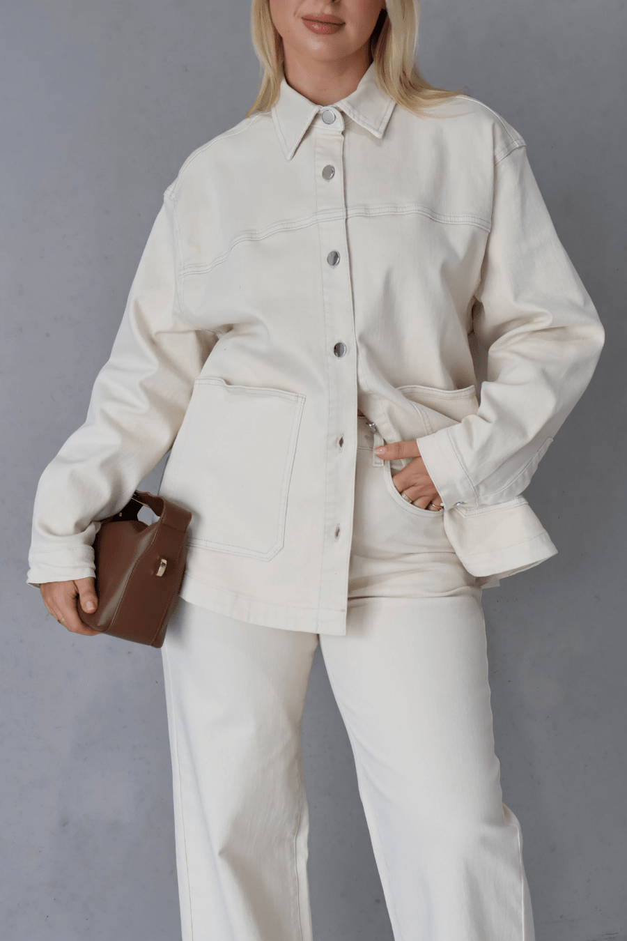 HARRINGTON JACKET CREAM - Fayt The Label