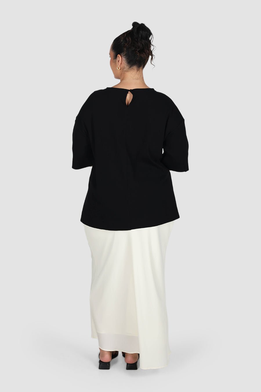 HAVEN OVERSIZED TEE BLACK - Fayt The Label