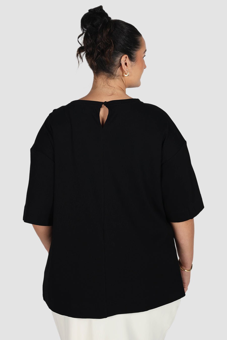 HAVEN OVERSIZED TEE BLACK - Fayt The Label