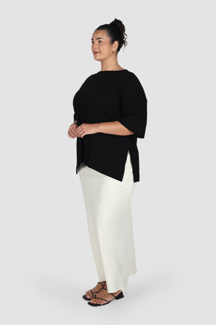 HAVEN OVERSIZED TEE BLACK - Fayt The Label