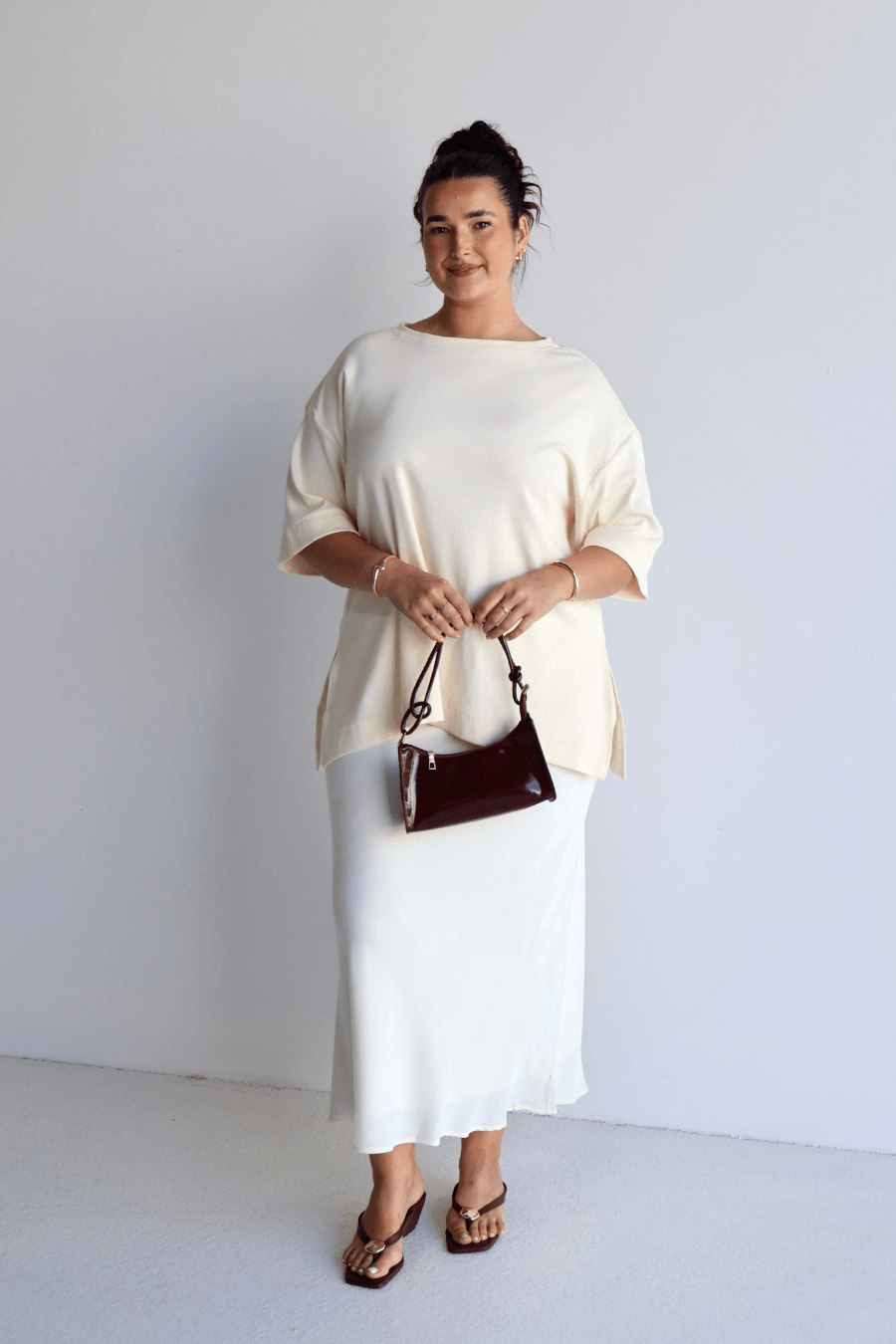 HAVEN OVERSIZED TEE MILK - Fayt The Label