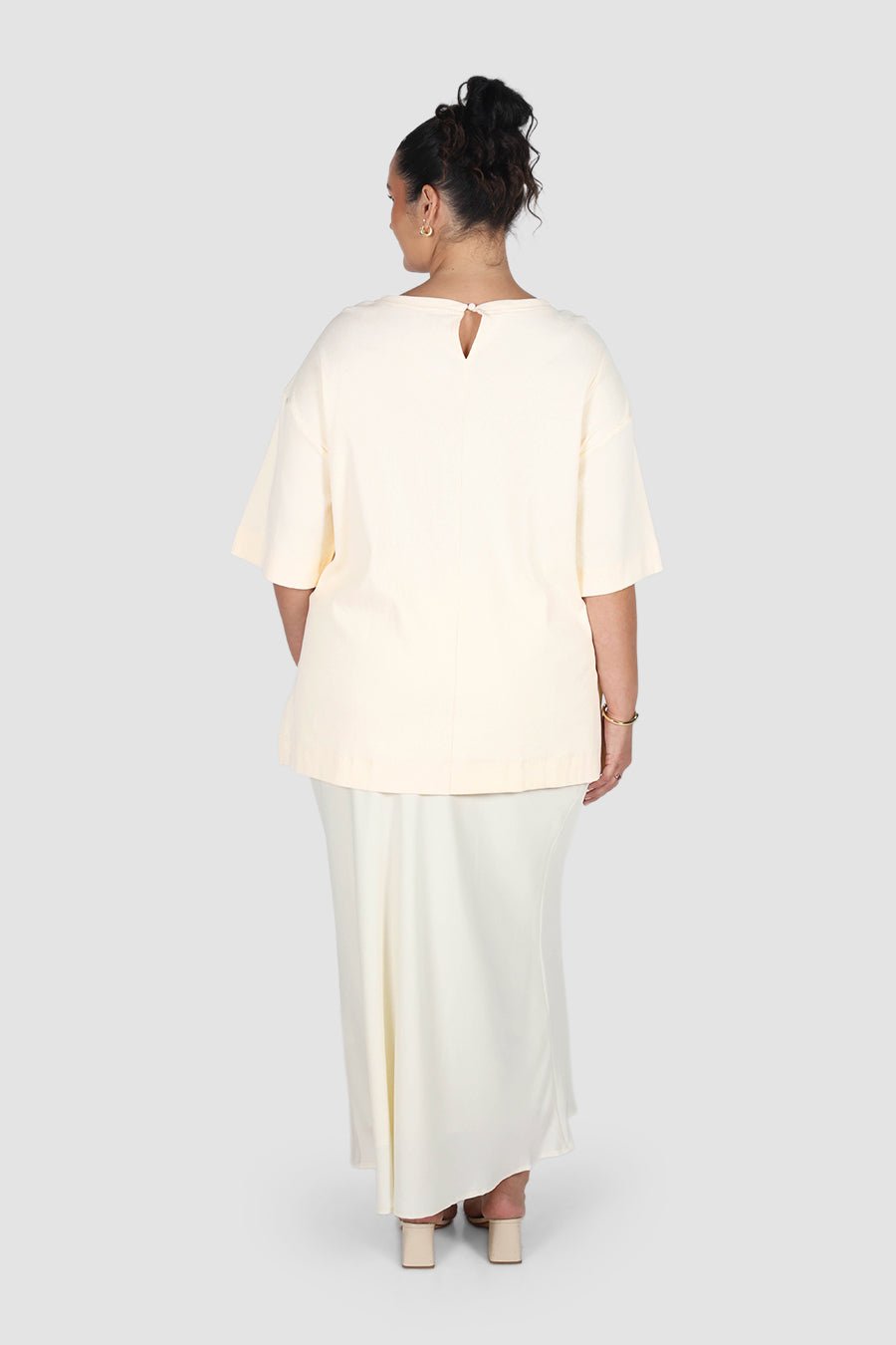 HAVEN OVERSIZED TEE MILK - Fayt The Label