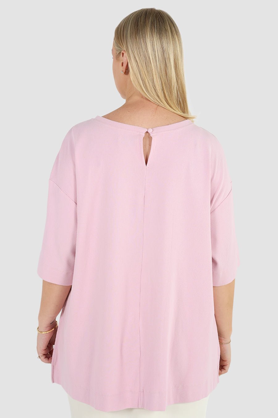 HAVEN OVERSIZED TEE SOFT PINK - Fayt The Label