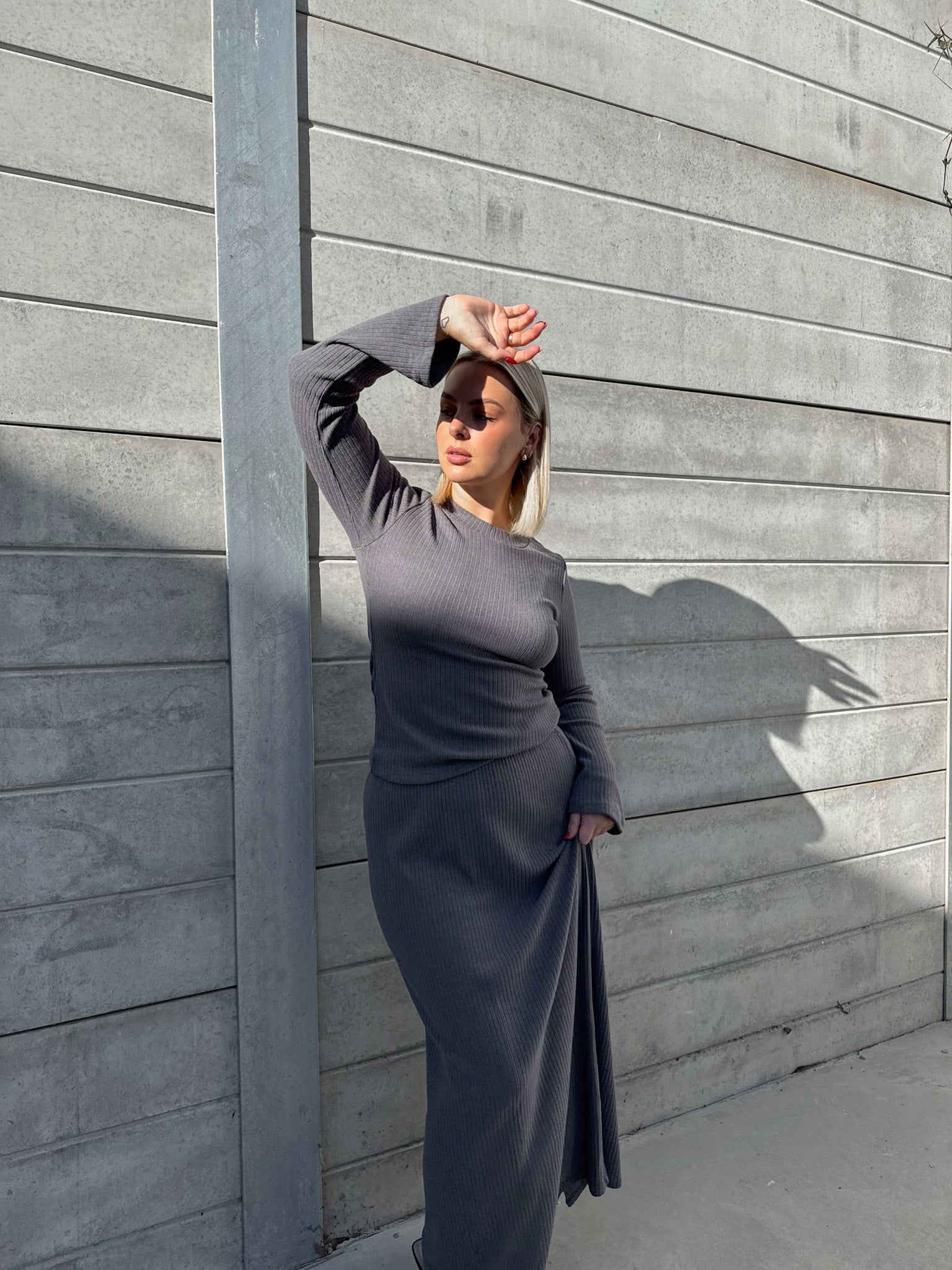 HAZE TOP CHARCOAL - Fayt The Label