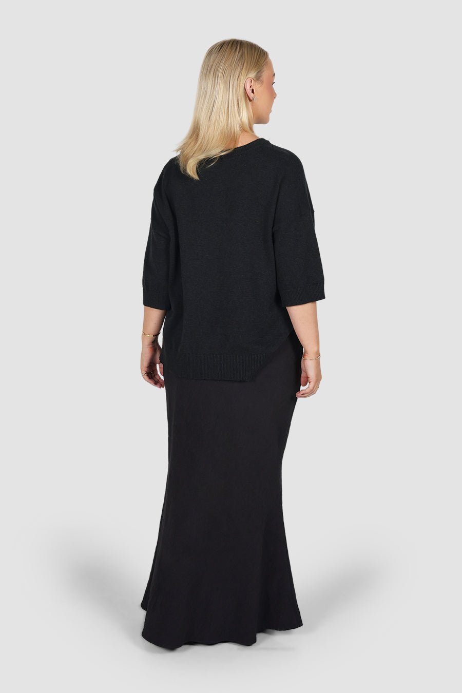 INDI SKIRT CHARCOAL - Fayt The Label